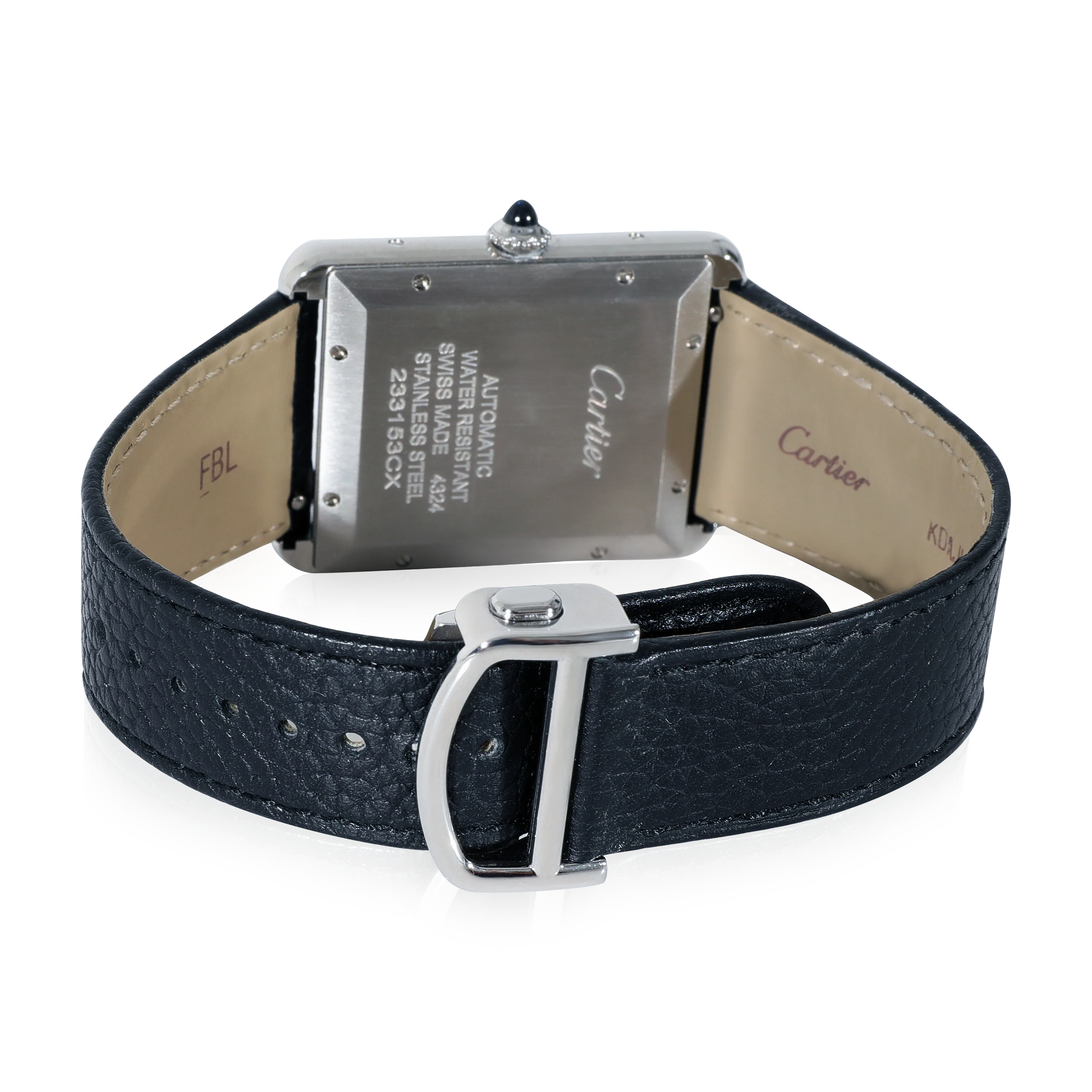 Cartier Tank Solo WSTA0040 Mens Watch in Stainless Steel - Image 3