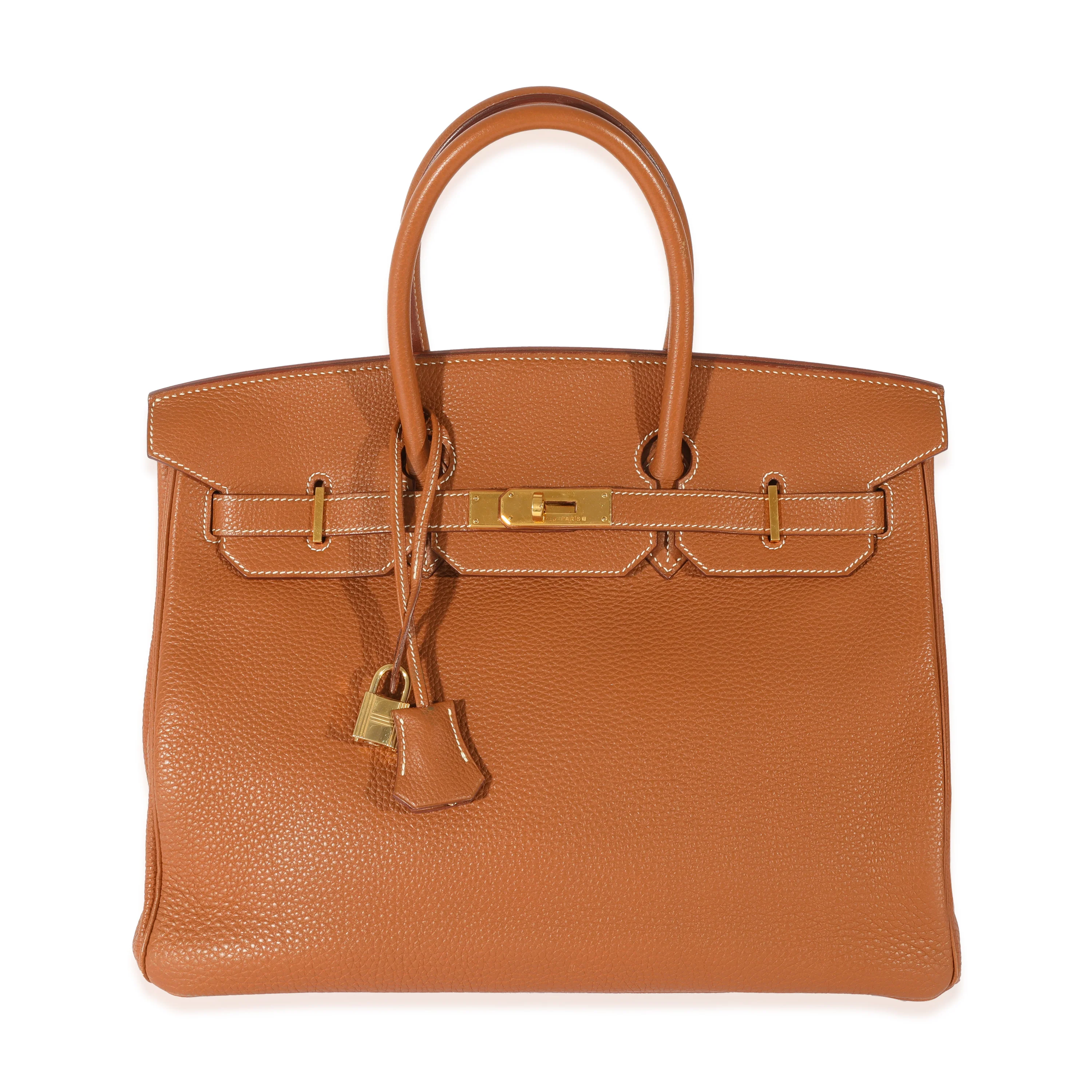 Hermes Gold Togo Birkin 35 GHW