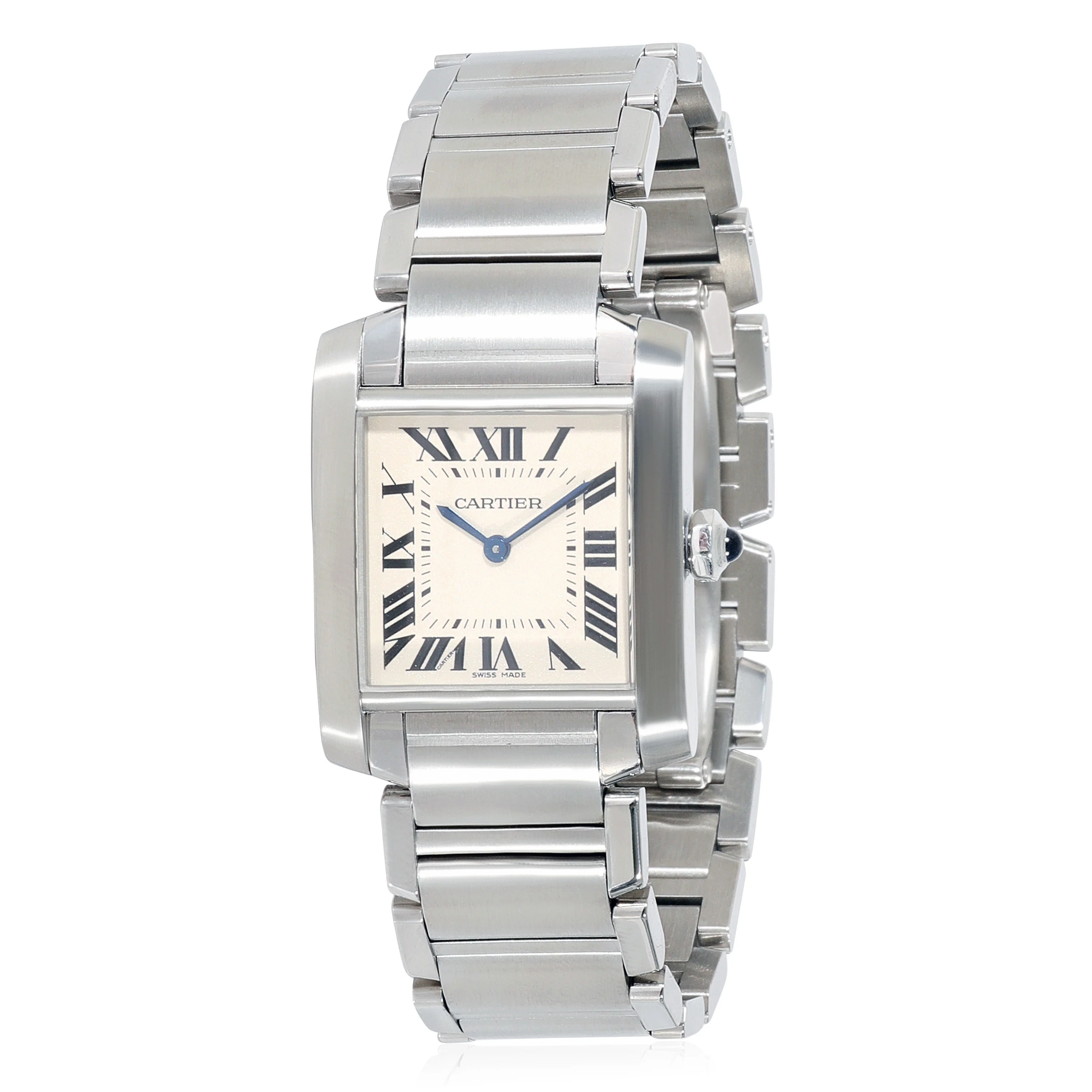 Cartier Tank Francaise WSTA0005 Unisex Watch in Stainless Steel