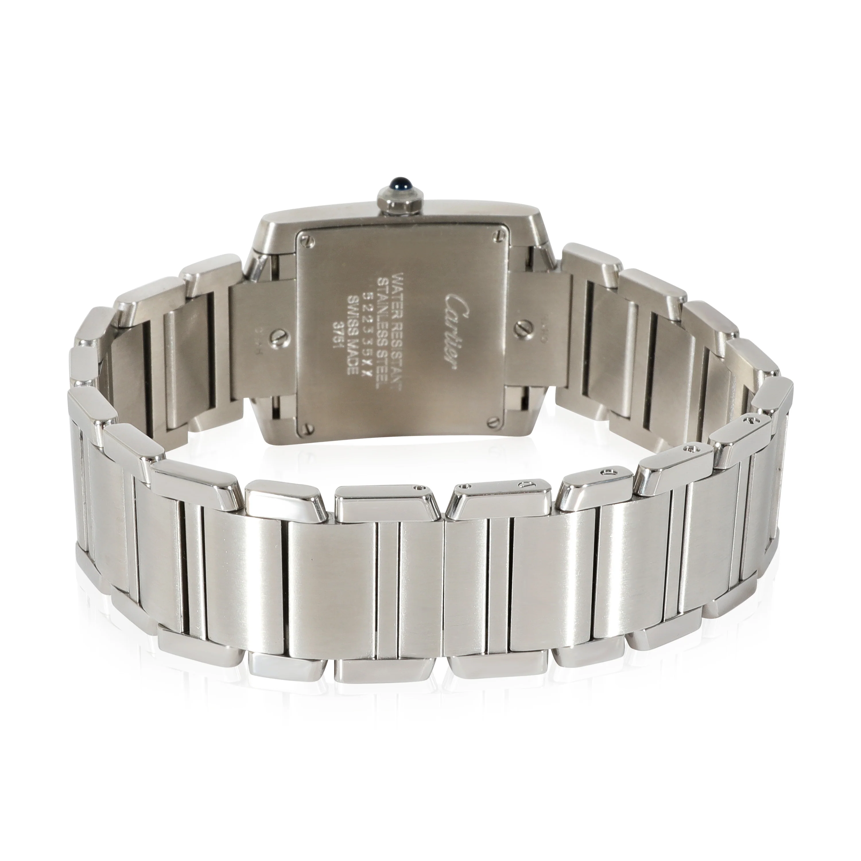 Cartier Tank Francaise WSTA0005 Unisex Watch in Stainless Steel - Image 4