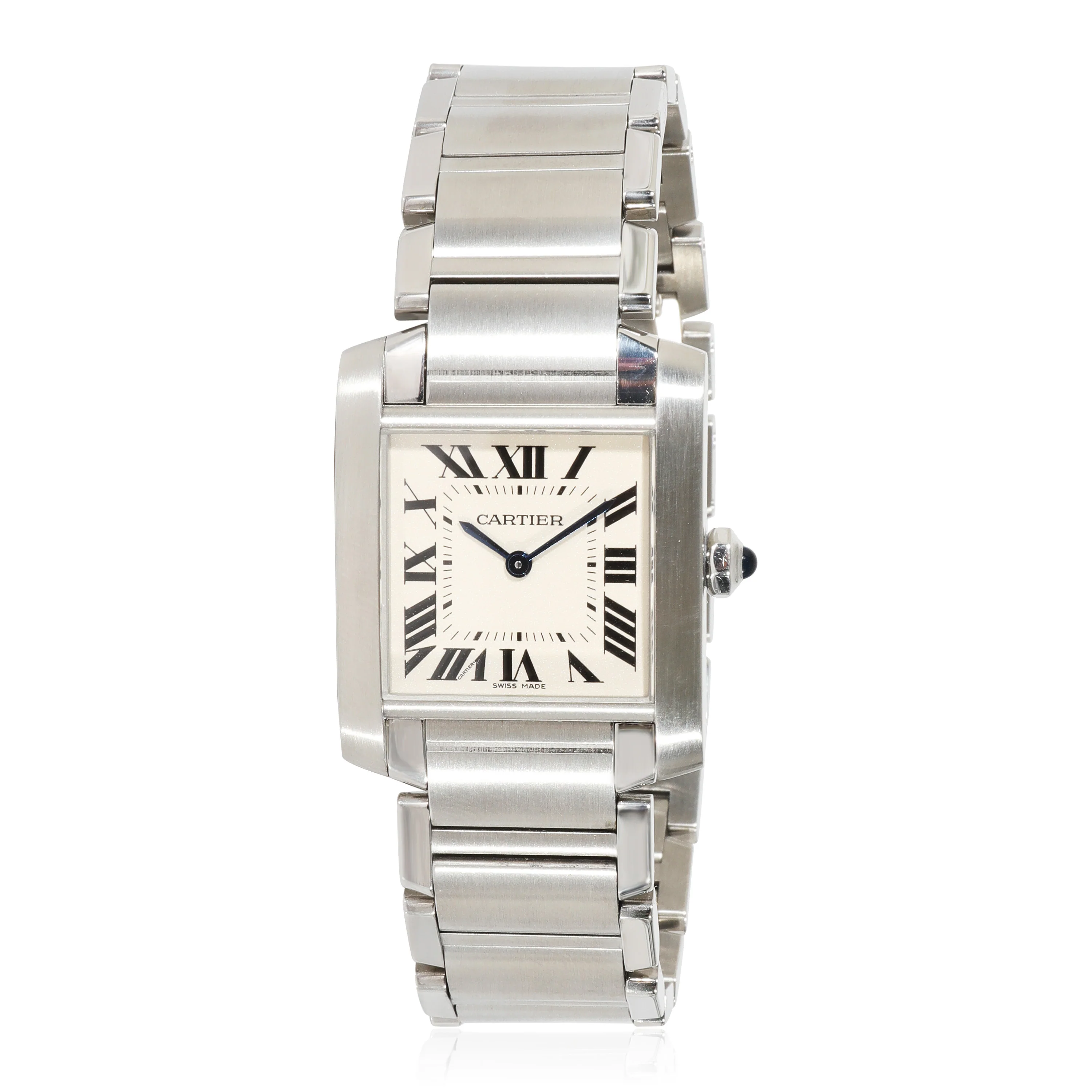 Cartier Tank Francaise WSTA0005 Unisex Watch in Stainless Steel - Image 6