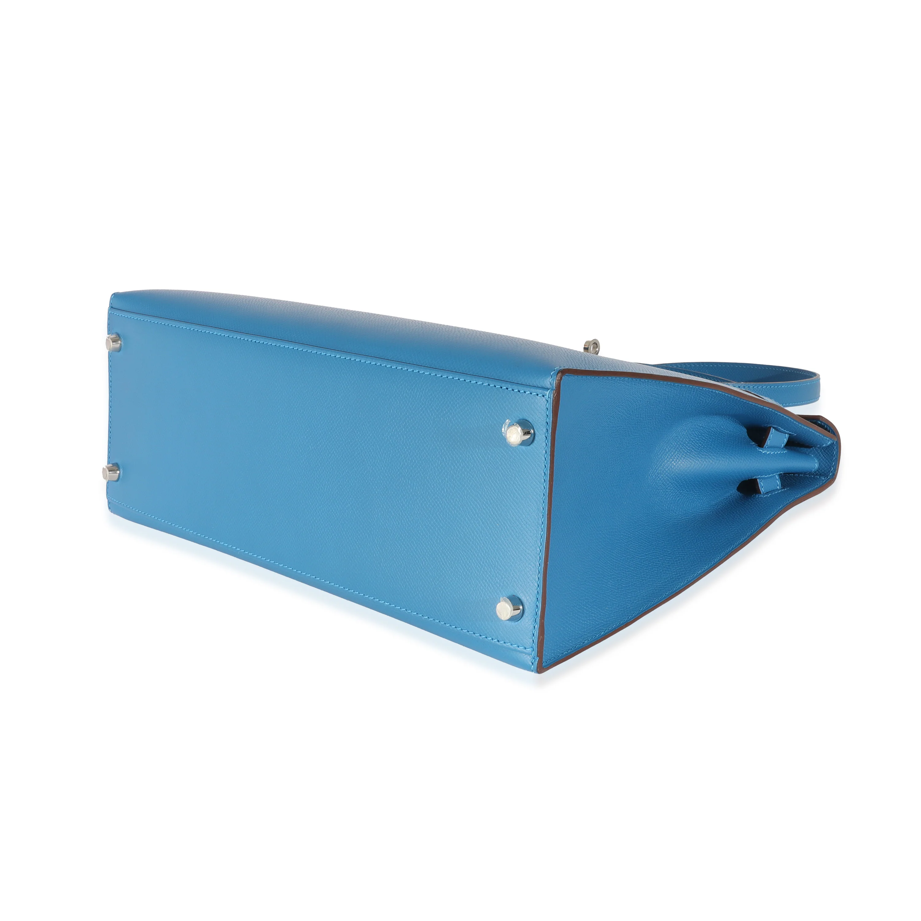 Epsom Bleu Izmir Sellier Kelly 35 PHW - Image 7