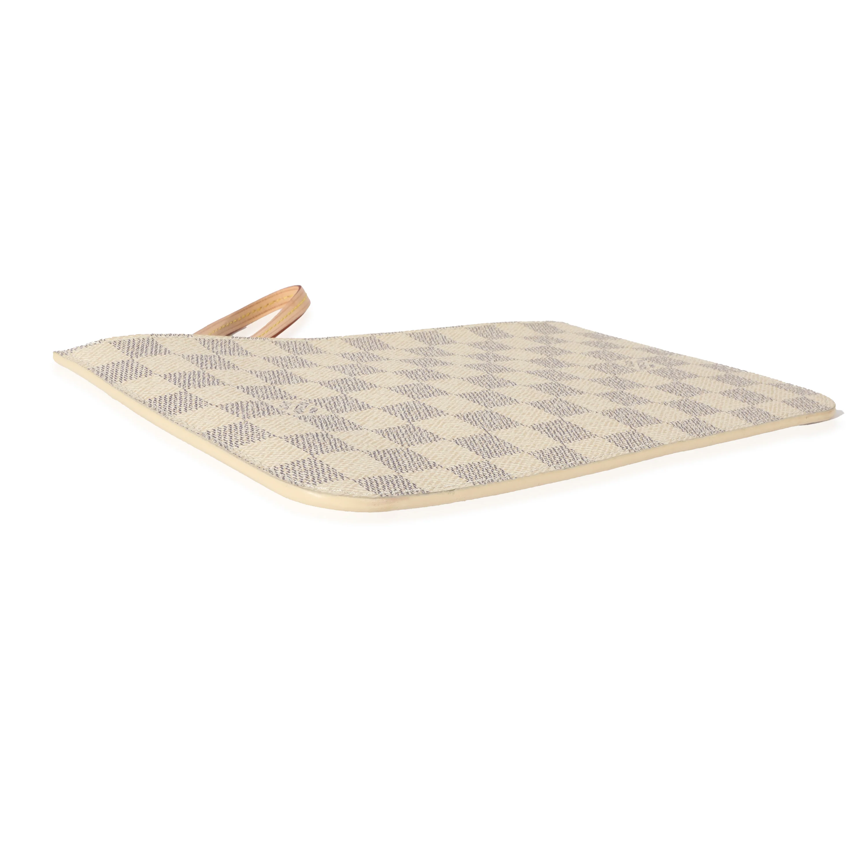 Louis Vuitton Canvas Damier Azur Neverfull Pochette - Image 6