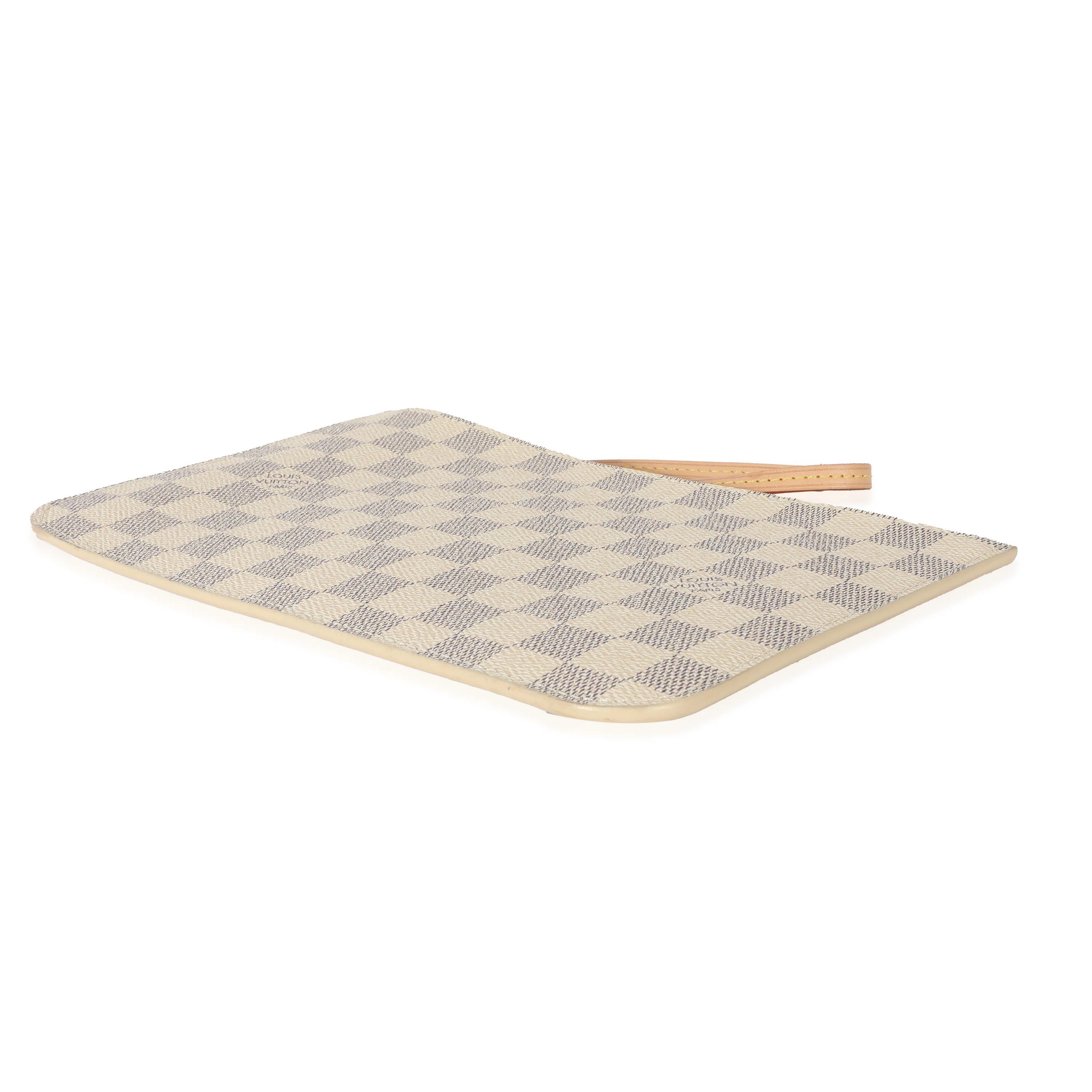 Louis Vuitton Canvas Damier Azur Neverfull Pochette - Image 7