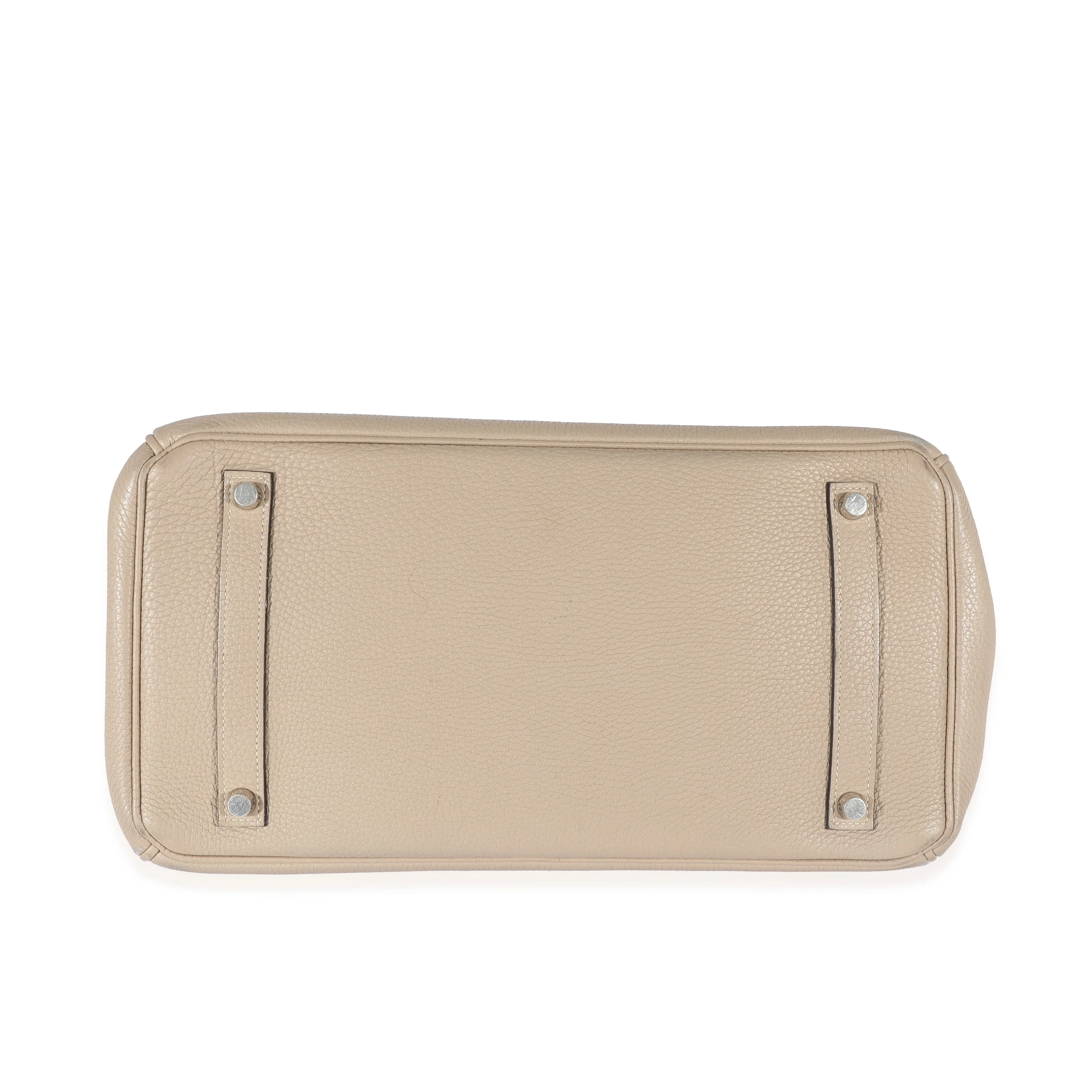 Hermes Gris Tourterelle Clemence Birkin 35 PHW - Image 6