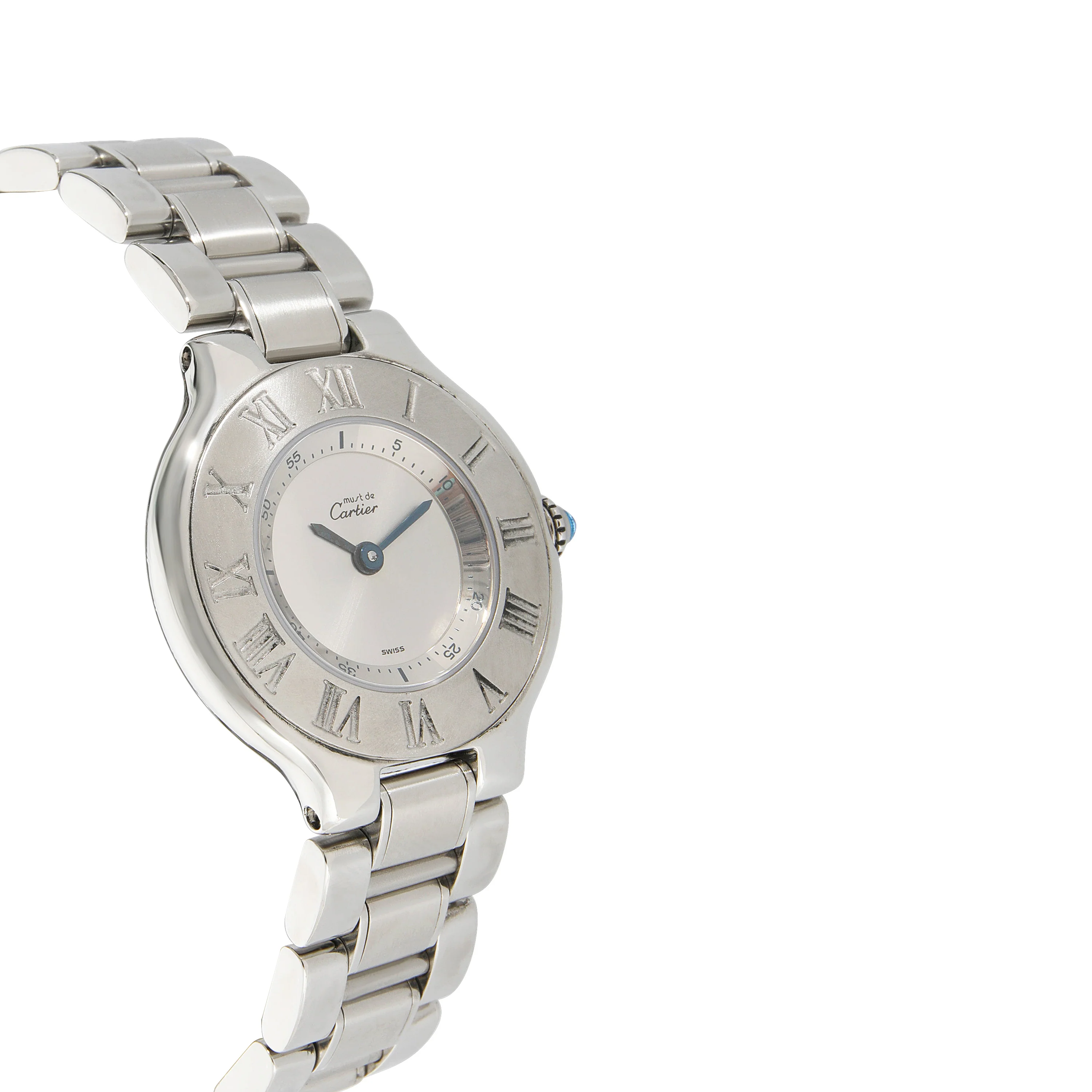 Cartier 21 Must de Cartier 1340 Womens Watch in  Stainless Steel - Image 2
