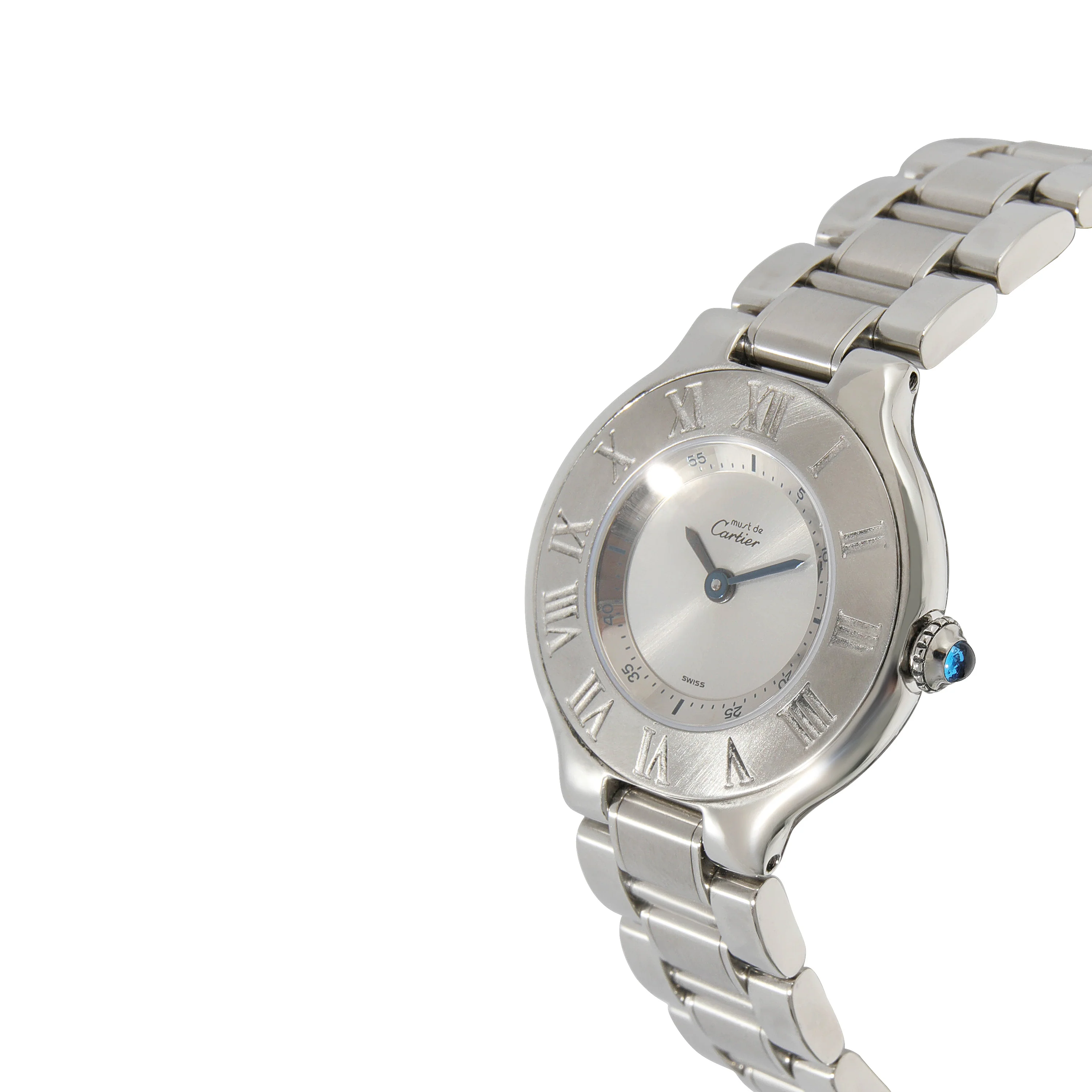 Cartier 21 Must de Cartier 1340 Womens Watch in  Stainless Steel - Image 3