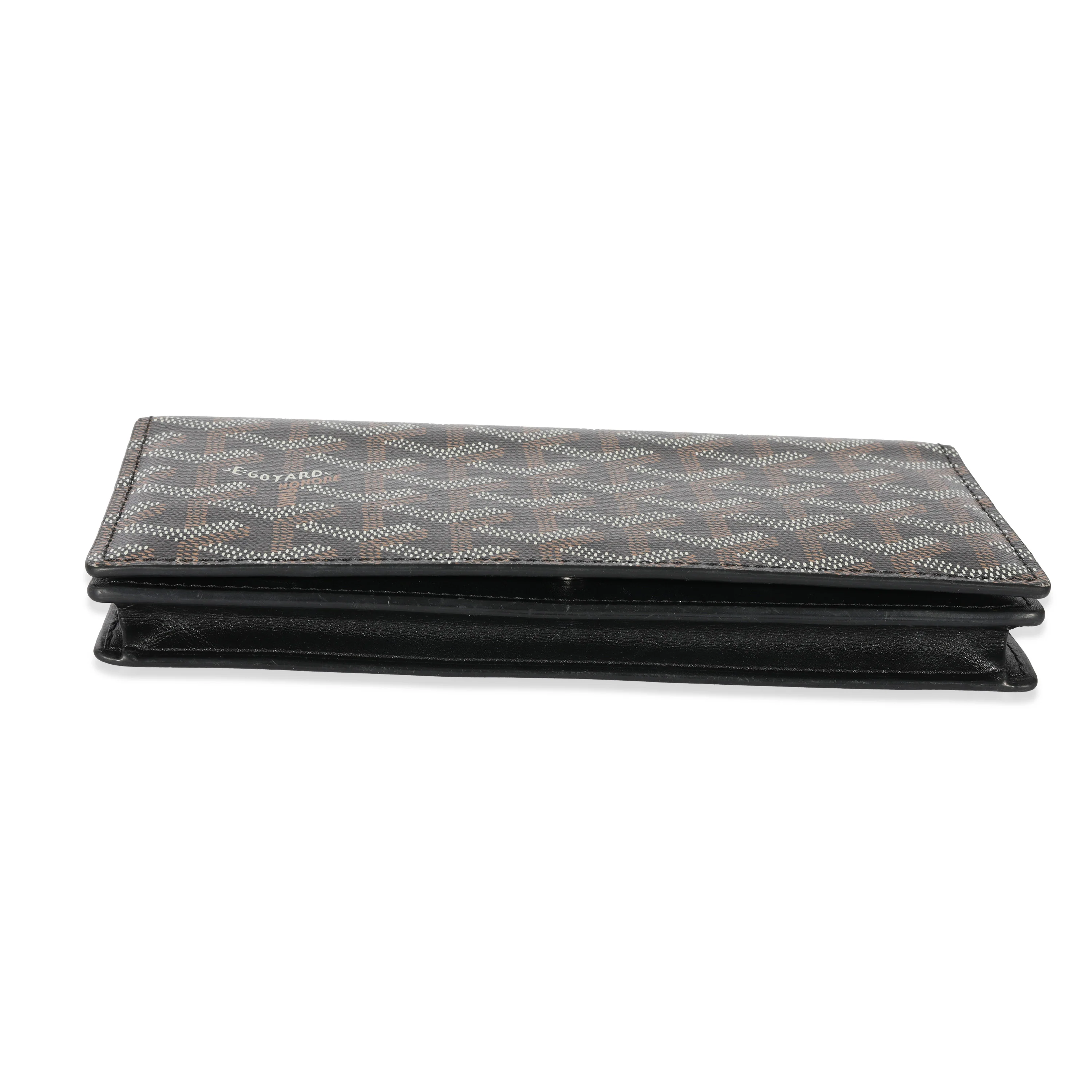 Goyard Black Goyardine Richelieu Wallet - Image 5