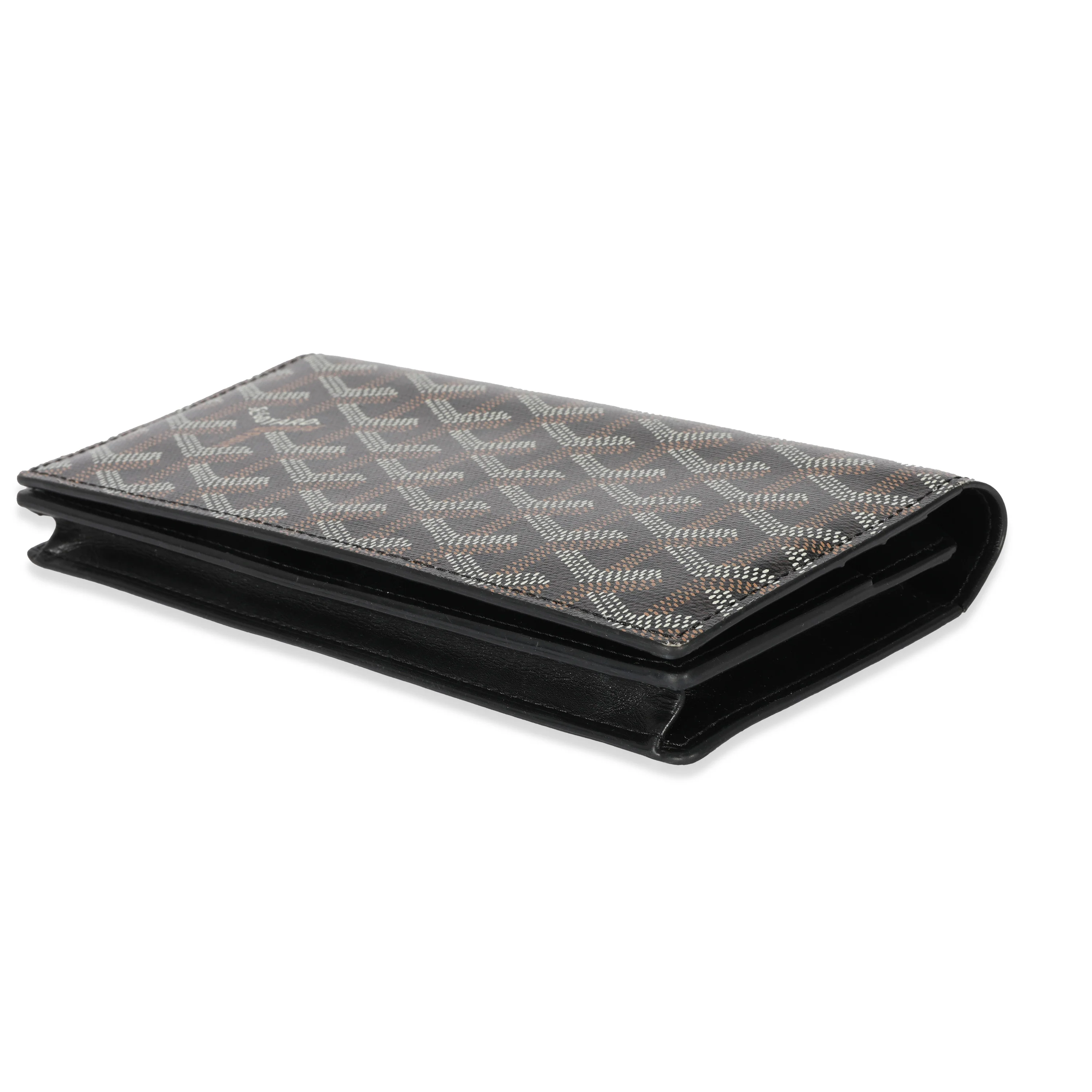 Goyard Black Goyardine Richelieu Wallet - Image 6