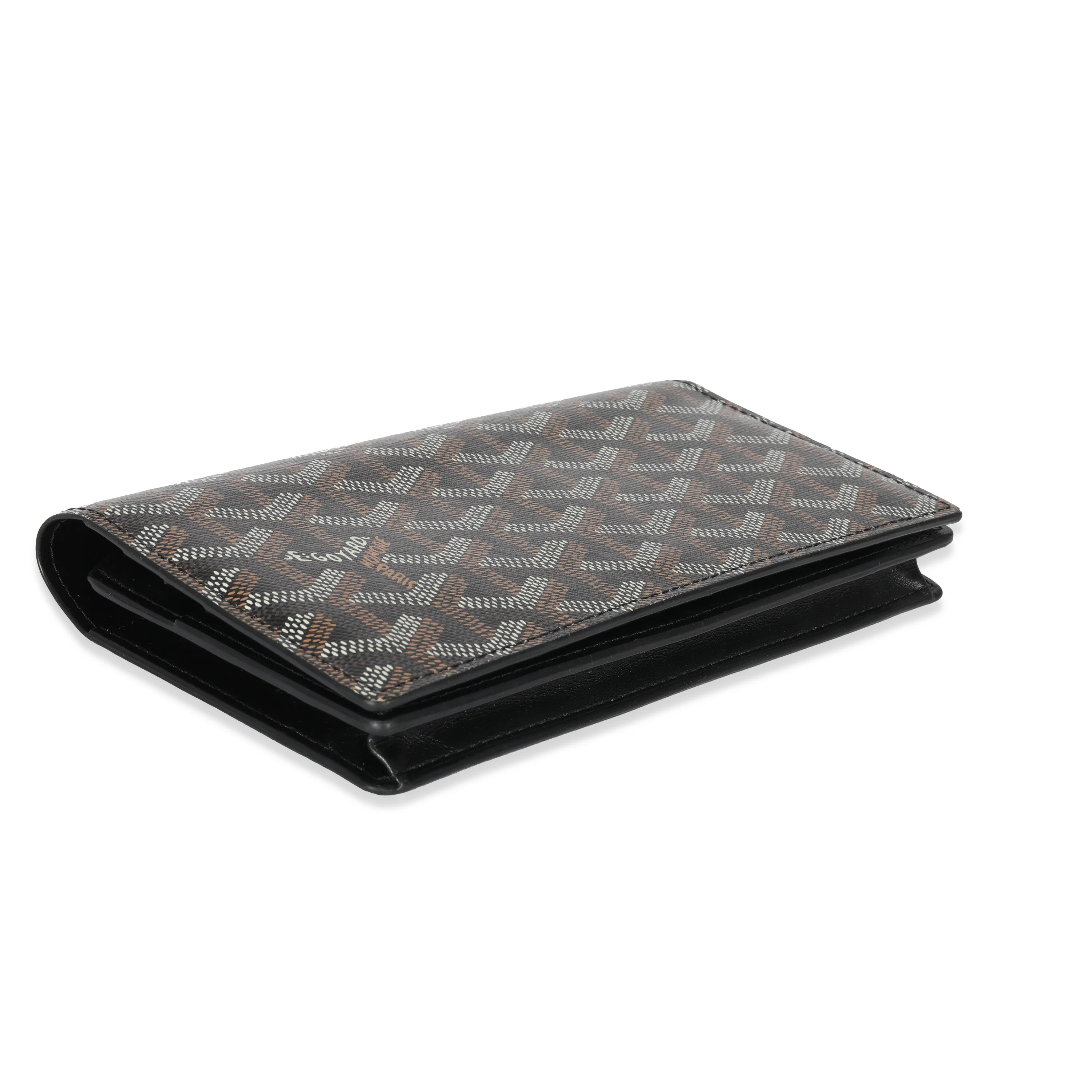 Goyard Black Goyardine Richelieu Wallet - Image 7