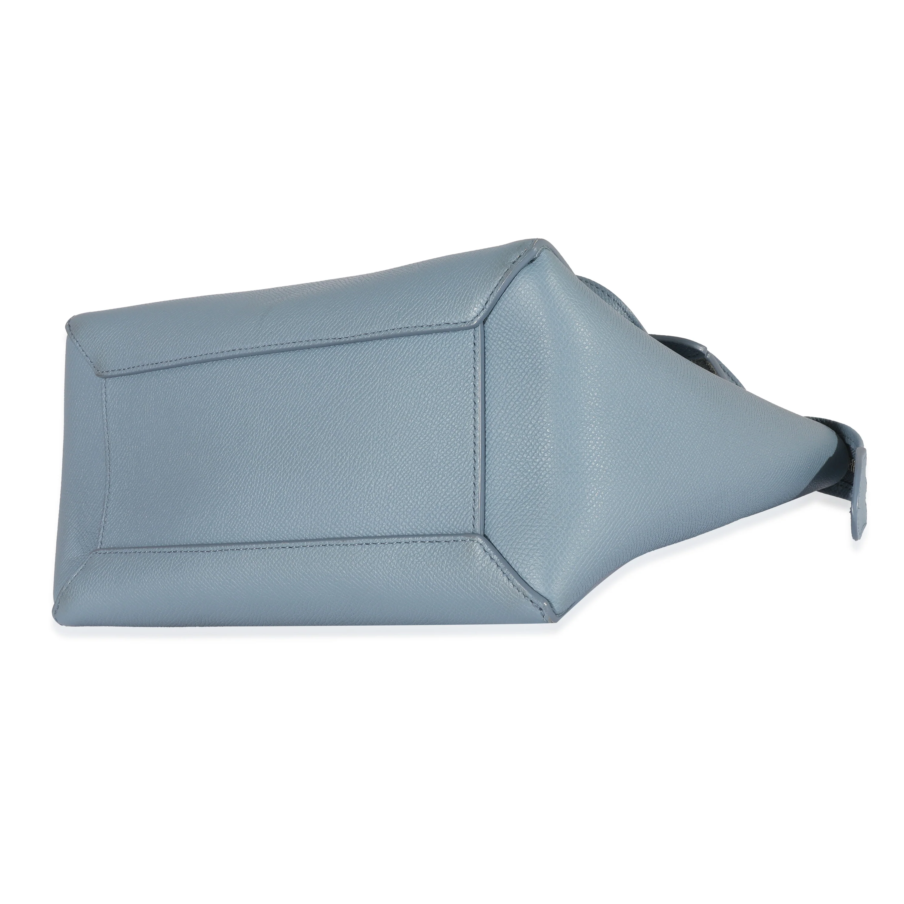 Blue Leather Mini Belt Bag - Image 7