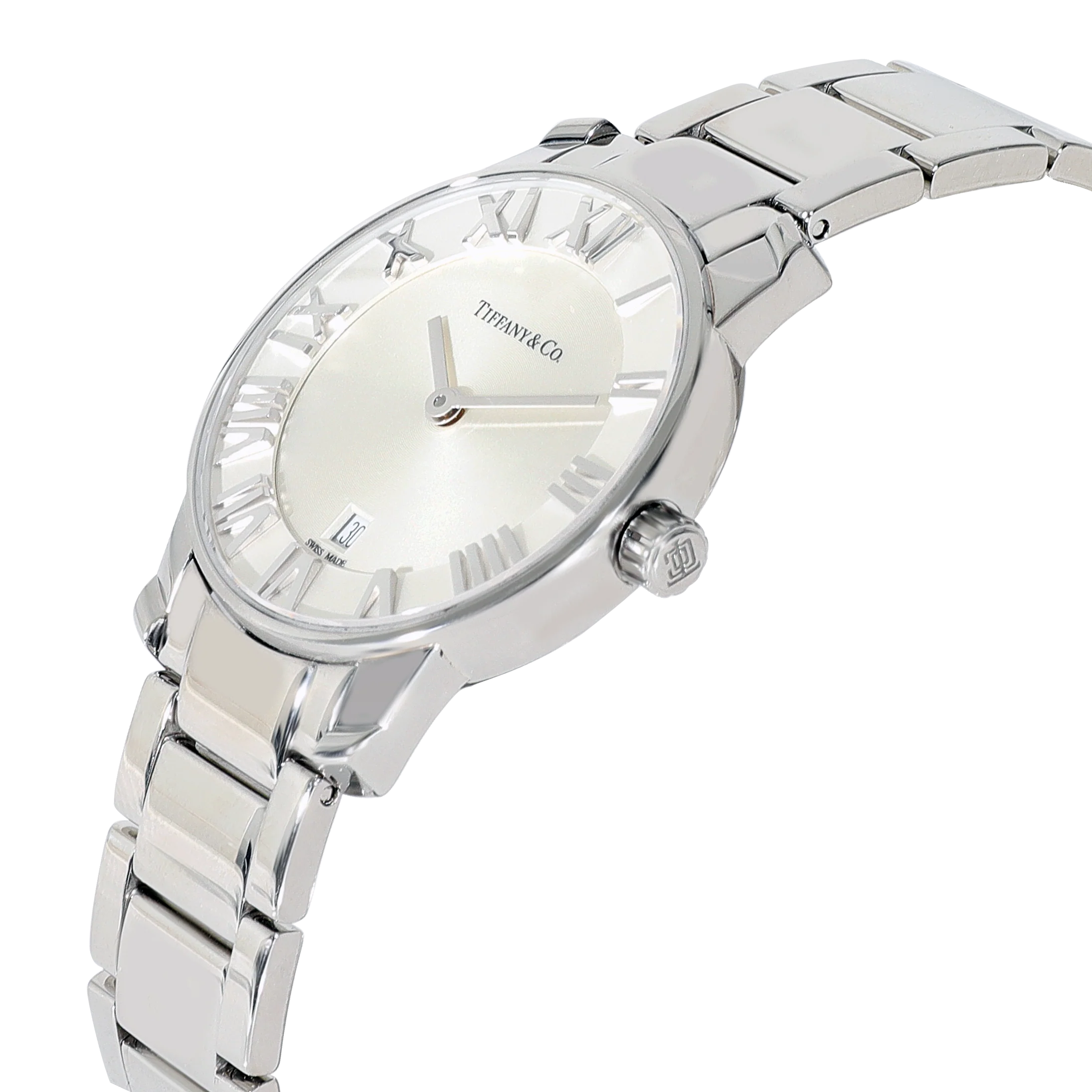 Tiffany & Co. Atlas 2-Hand 60166378 Womens Watch in Stainless Steel - Image 3