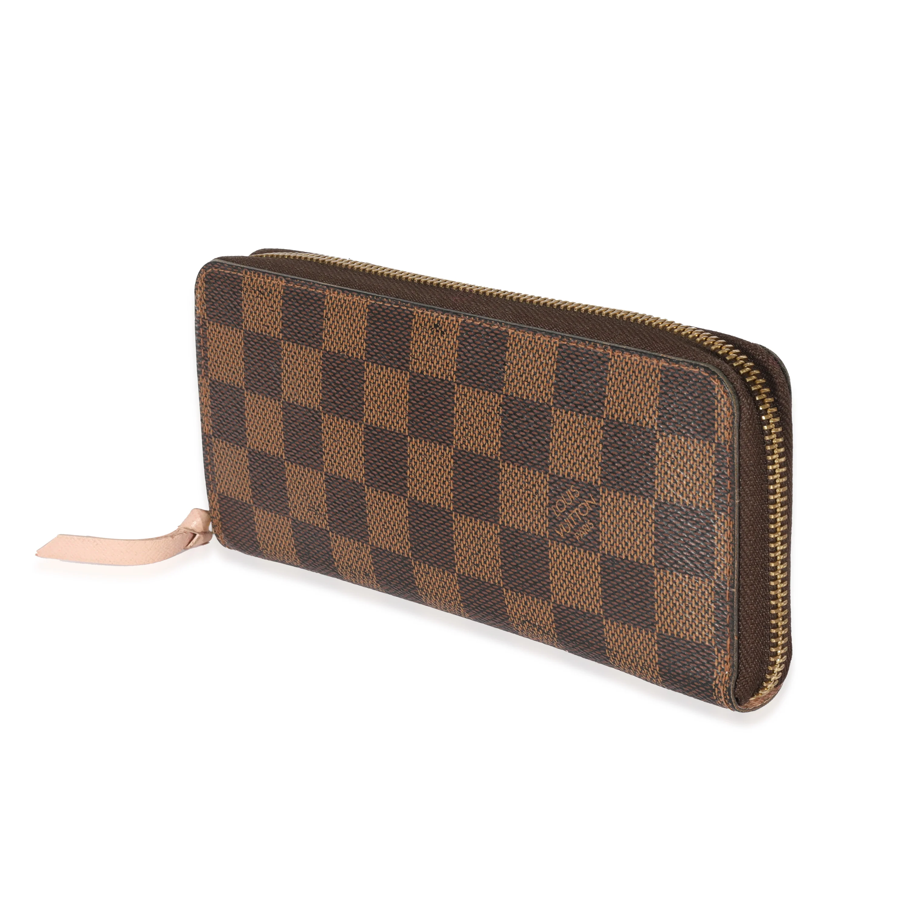 Louis Vuitton Damier Ebene Coated Canvas Clemence Wallet - Image 2