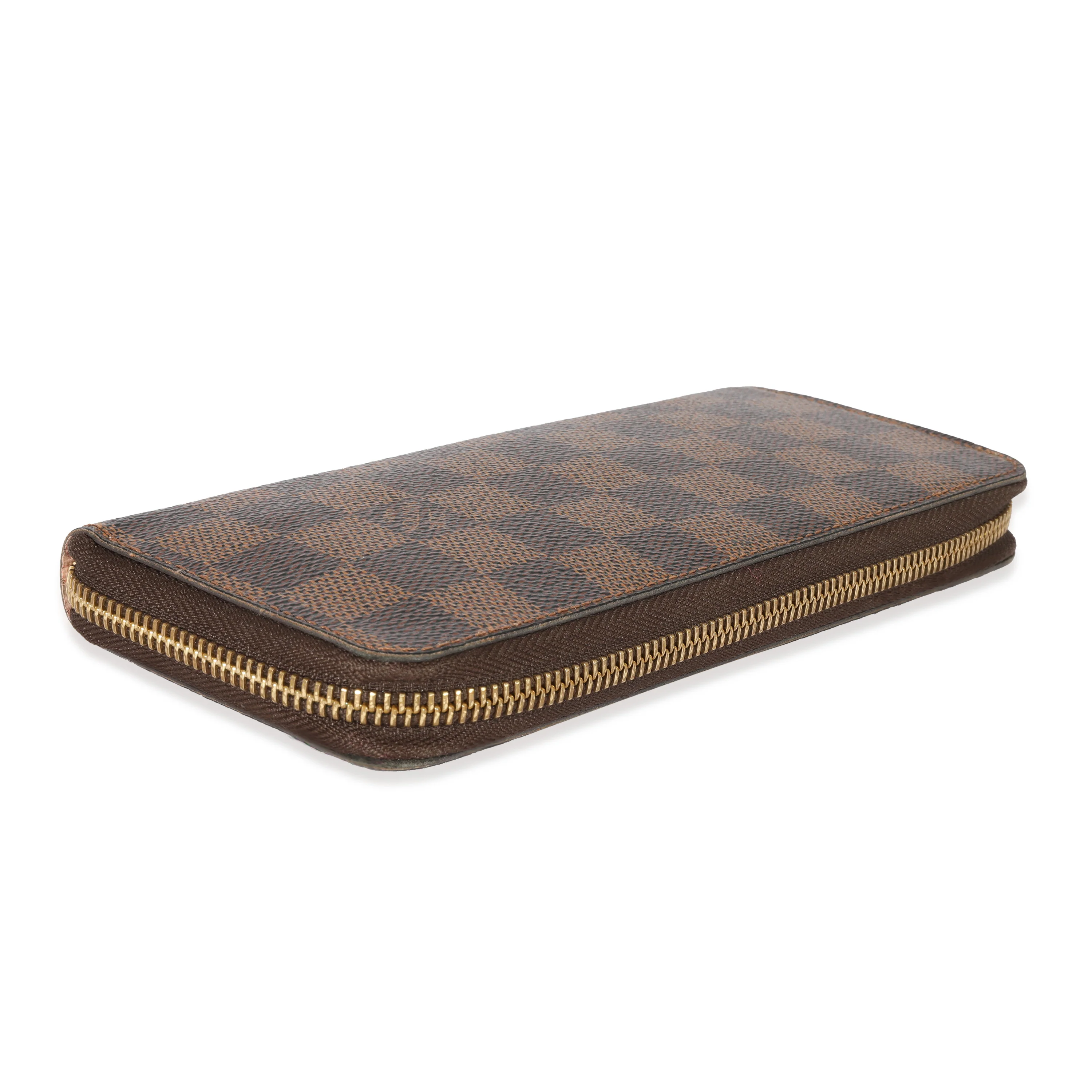 Louis Vuitton Damier Ebene Coated Canvas Clemence Wallet - Image 6