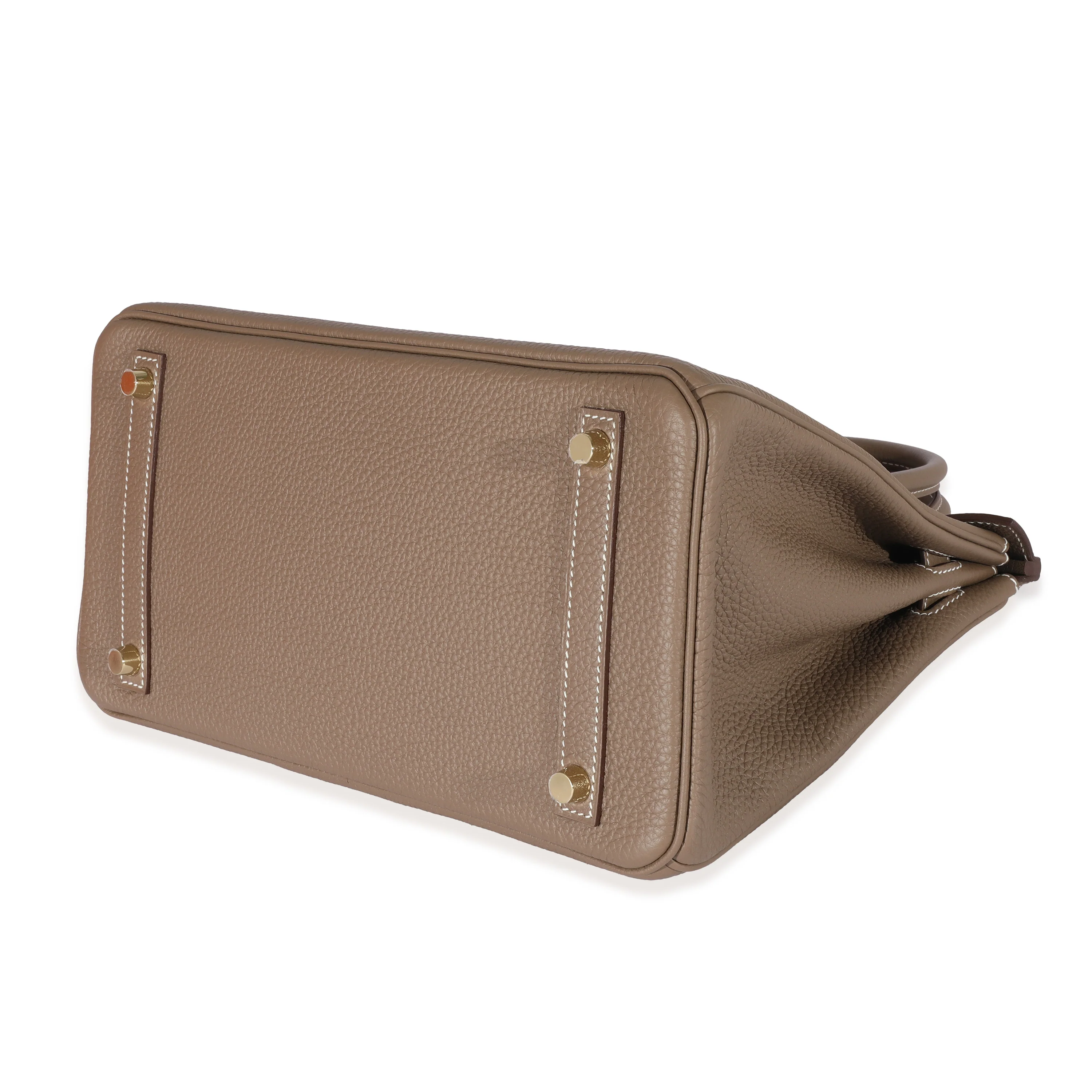 Hermès Etoupe Togo Birkin 30 GHW - Image 7