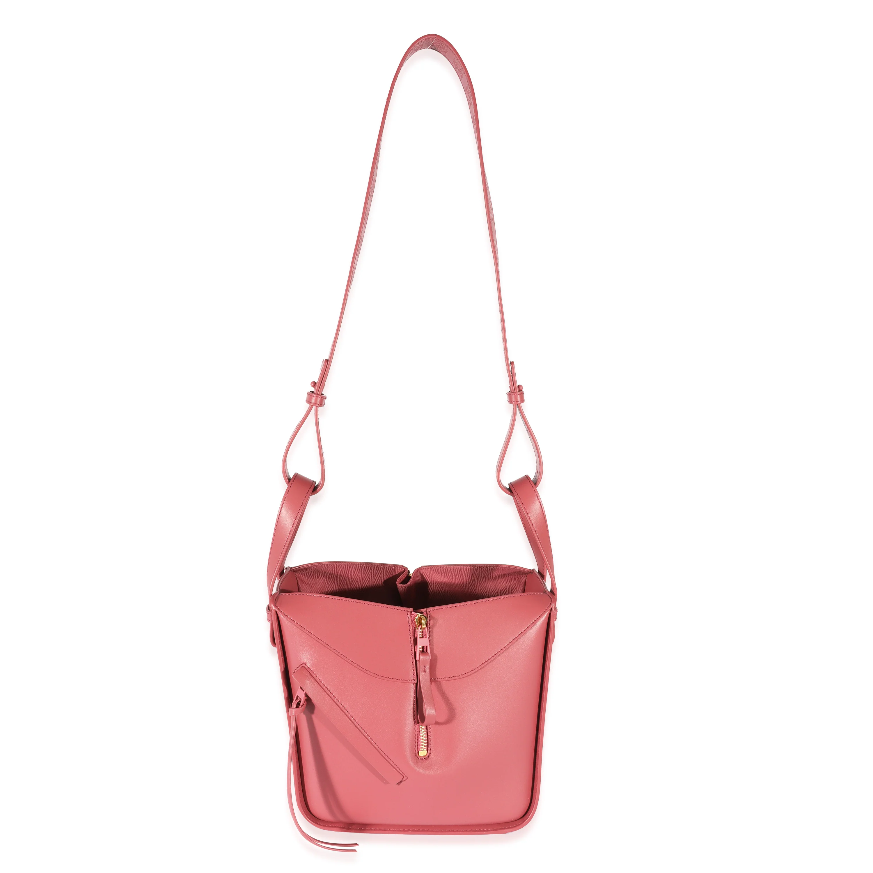 Loewe Calfskin Plumrose Hammock Compact - Image 4