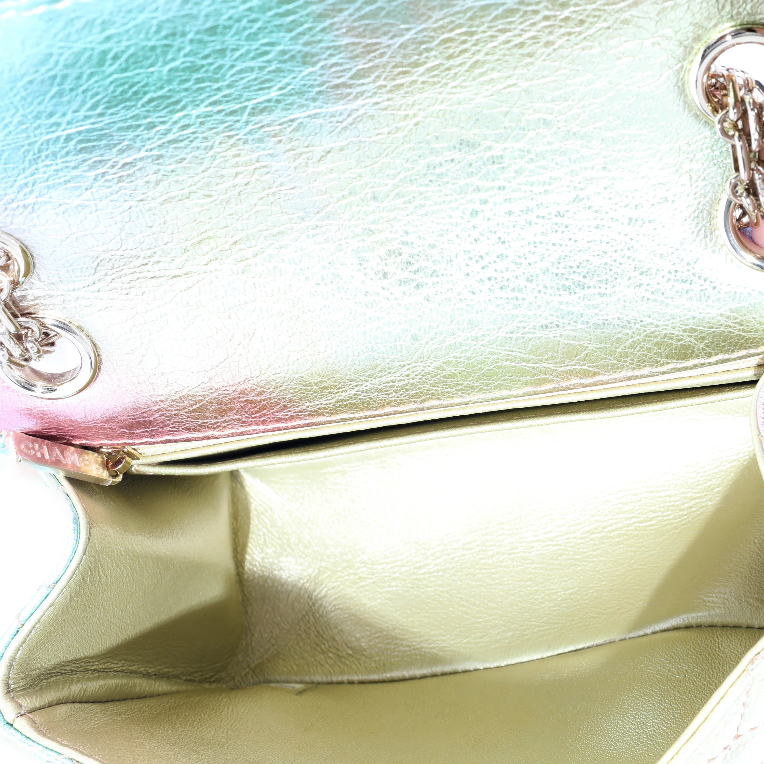 Chanel Multicolor Metallic Goatskin Mini Reissue 2.55 - Image 8