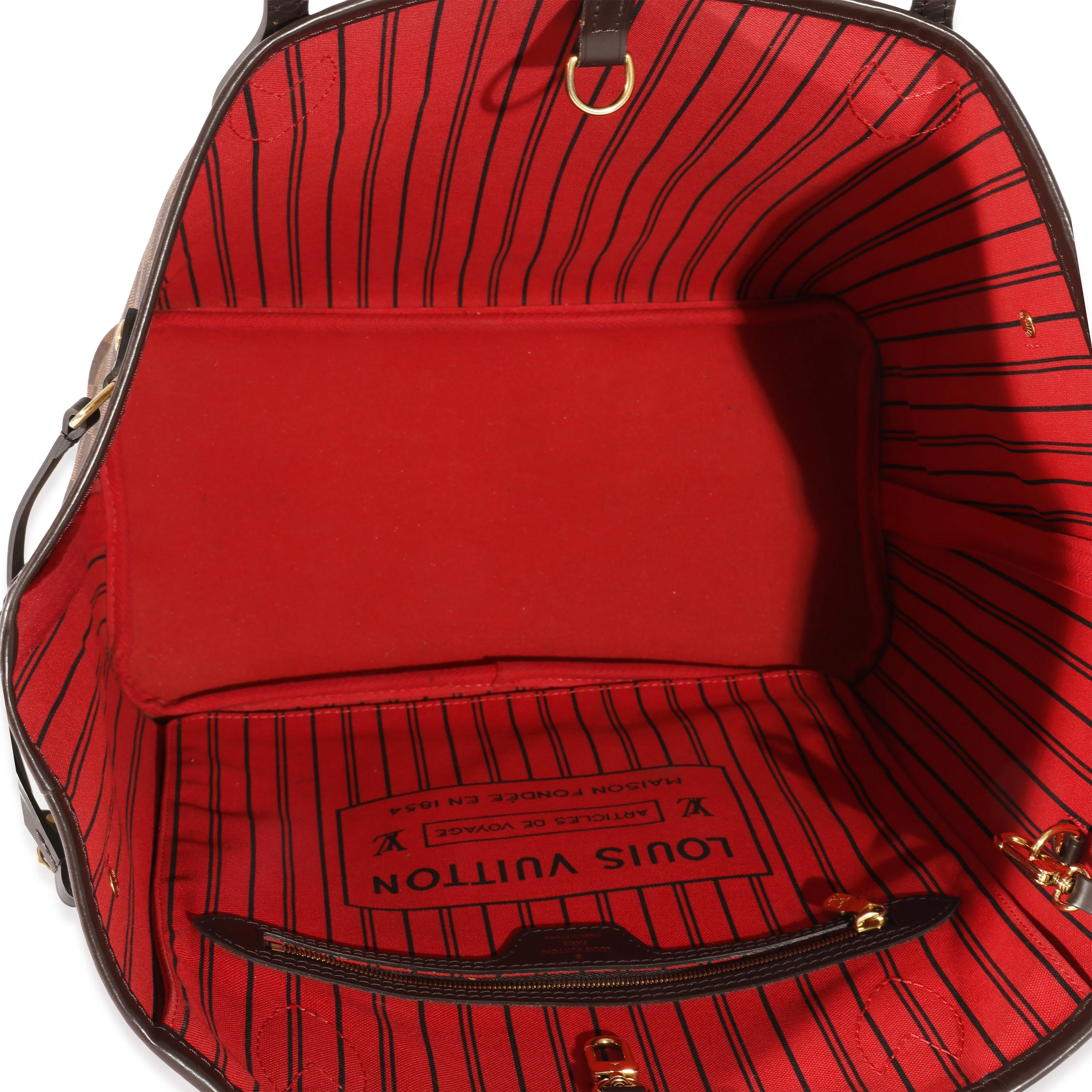 Louis Vuitton Damier Ebene Canvas Neverfull MM - Image 8