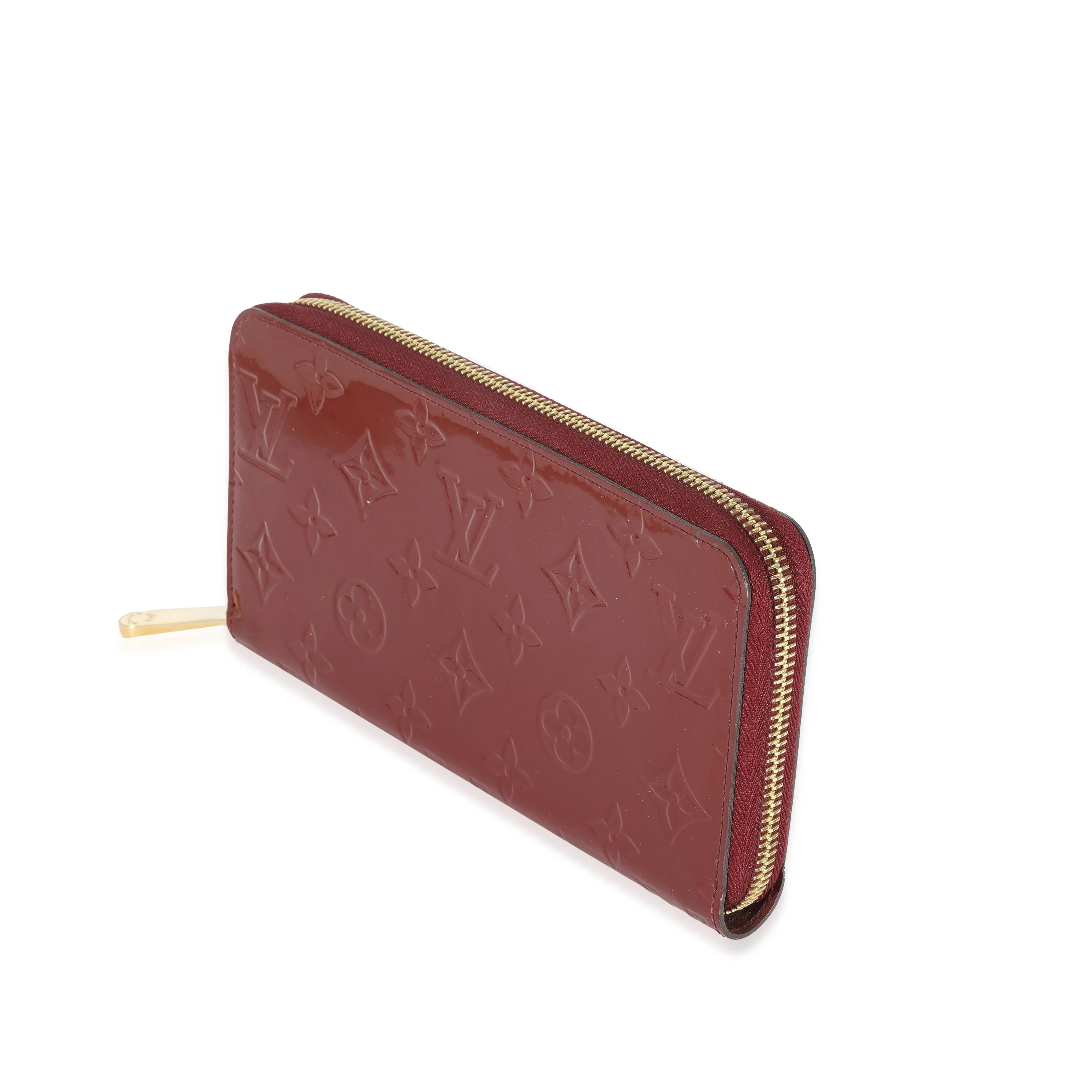 Louis Vuitton Rouge Fauviste Vernis Zippy Wallet - Image 2