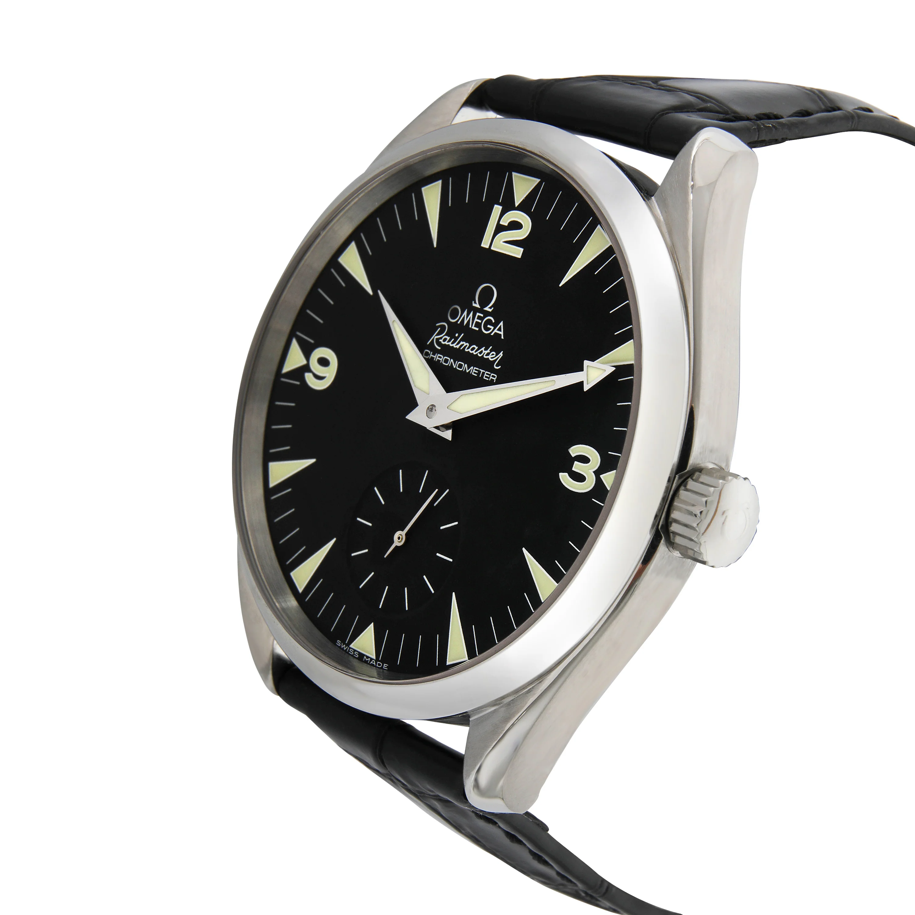 Omega Seamaster Railmaster 2806.52.37 Mens Watch in Stainless Steel - Image 3