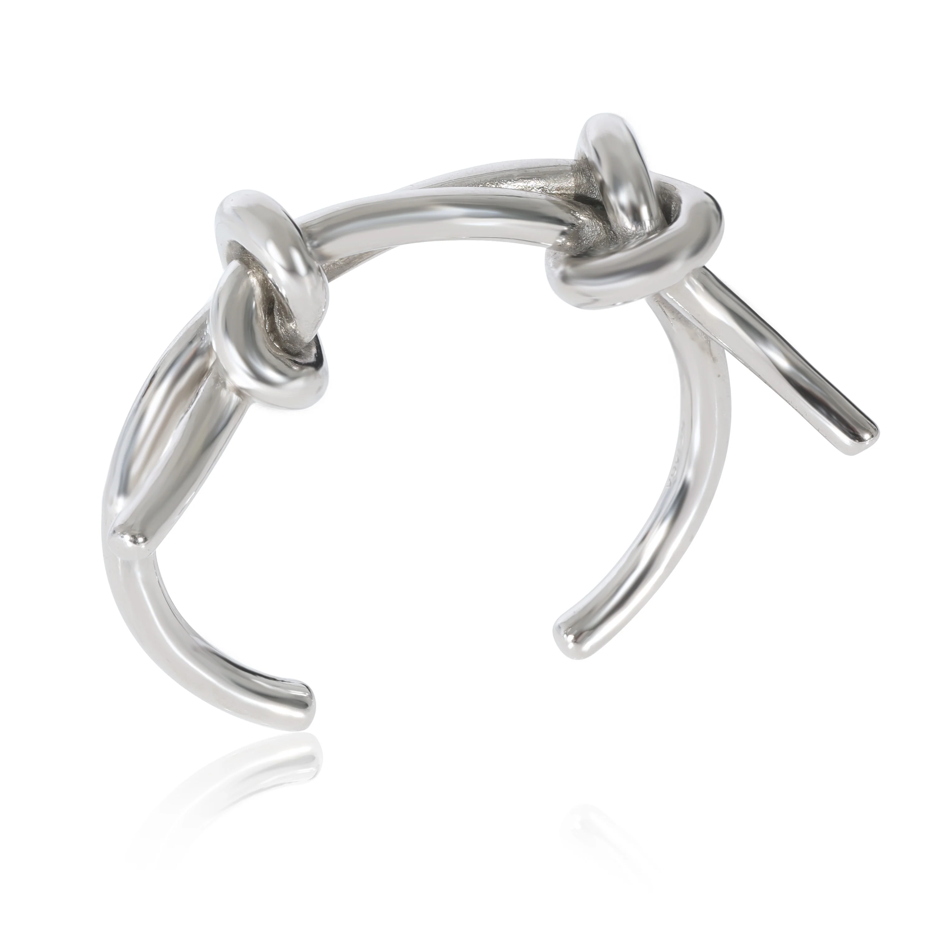 Balenciaga Dual Knot Cuff Bracelet - Image 2