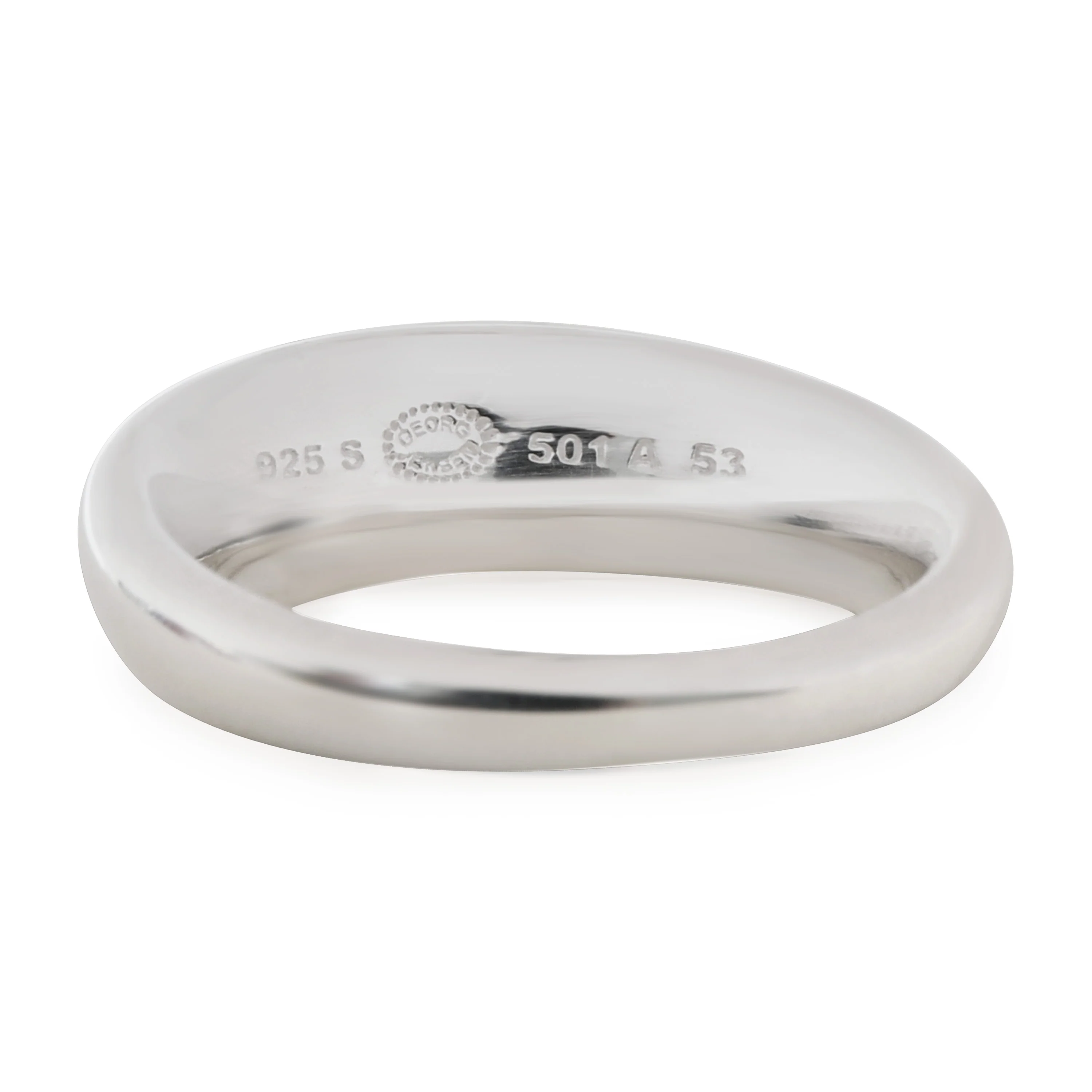 Georg Jensen Regitze Overgaard # 501 A Curve Ring in  Sterling Silver - Image 4