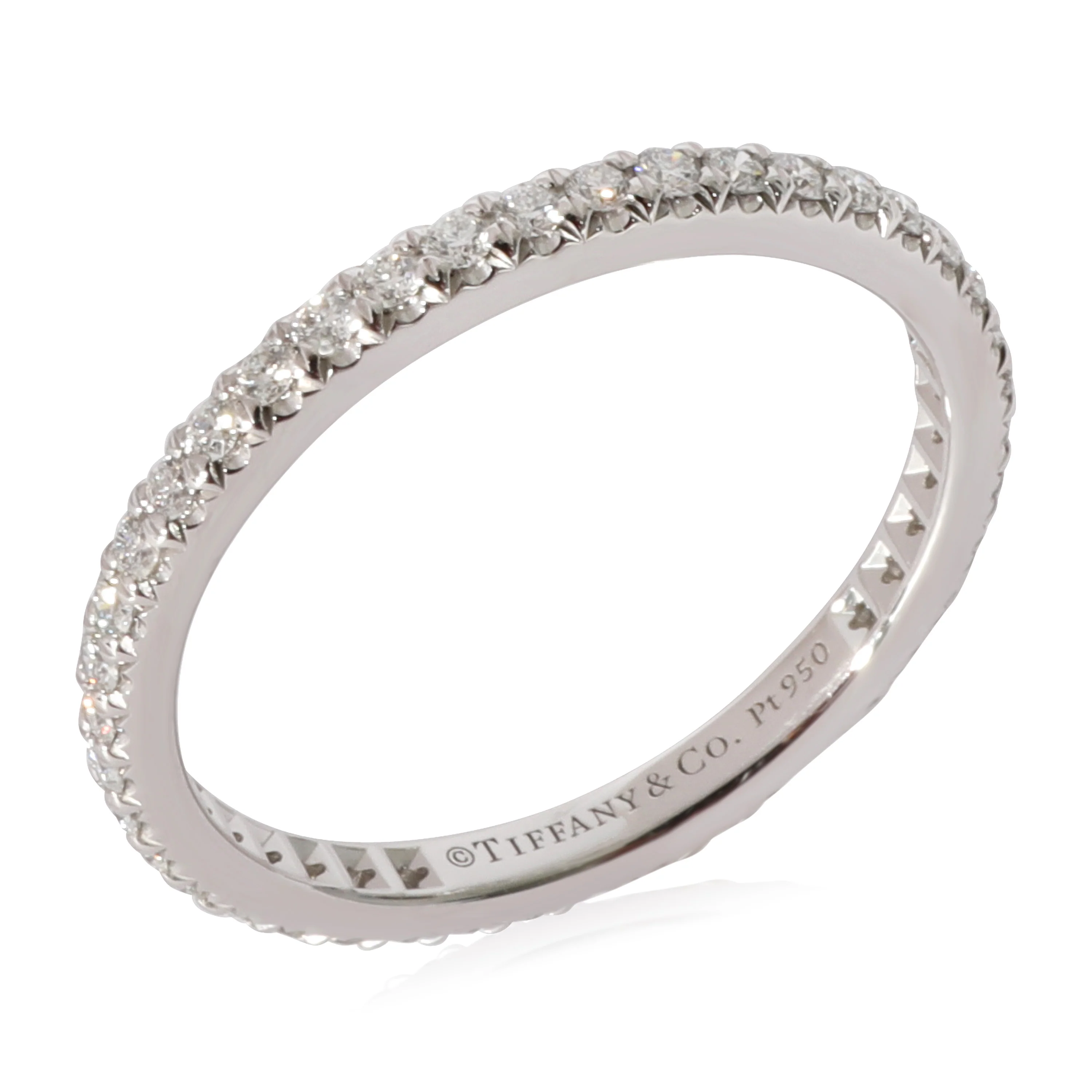 Tiffany & Co. Soleste Diamond Eternity Band in Platinum 0.34 CTW - Image 4