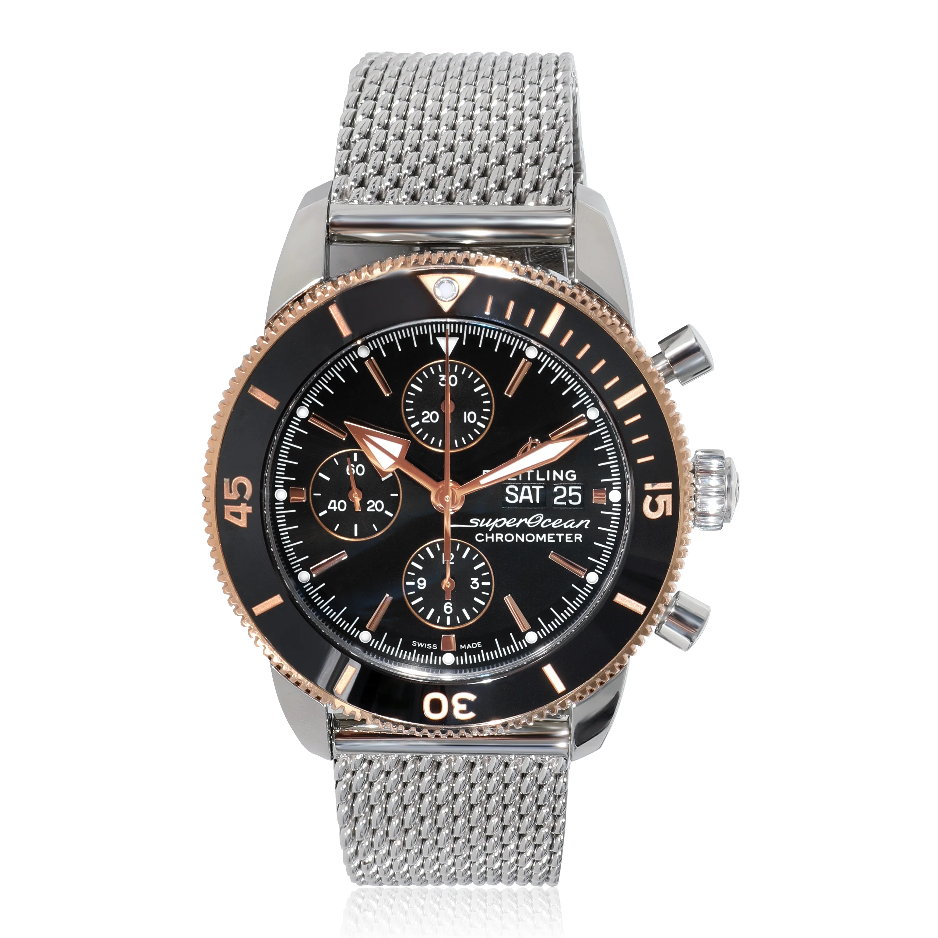 Breitling Superocean Heritage II U13313121B1A1 Mens Watch in 18kt Rose Gold/Sta