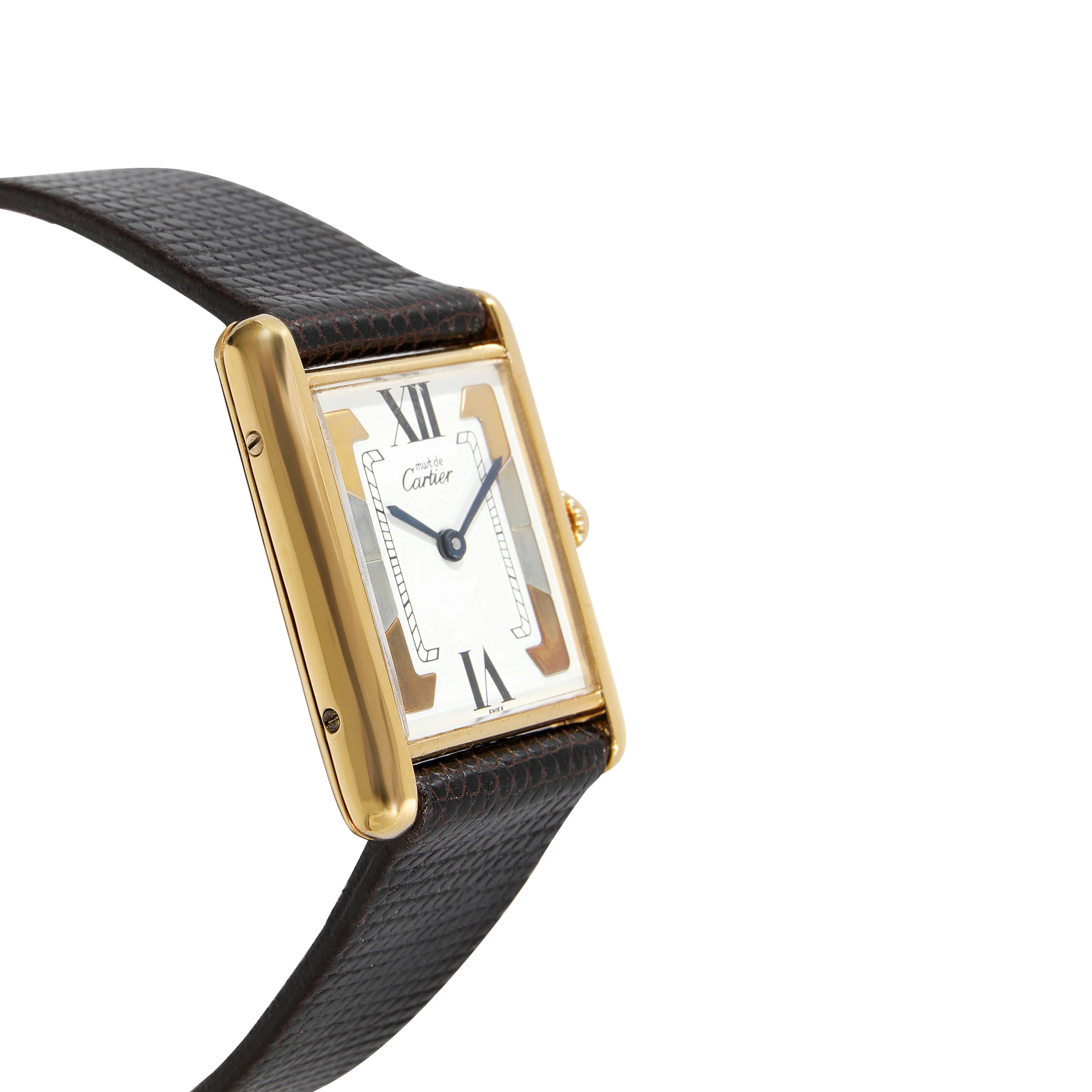 Cartier Le Must de Cartier Tank 590005 Womens Watch in Vermeil - Image 3