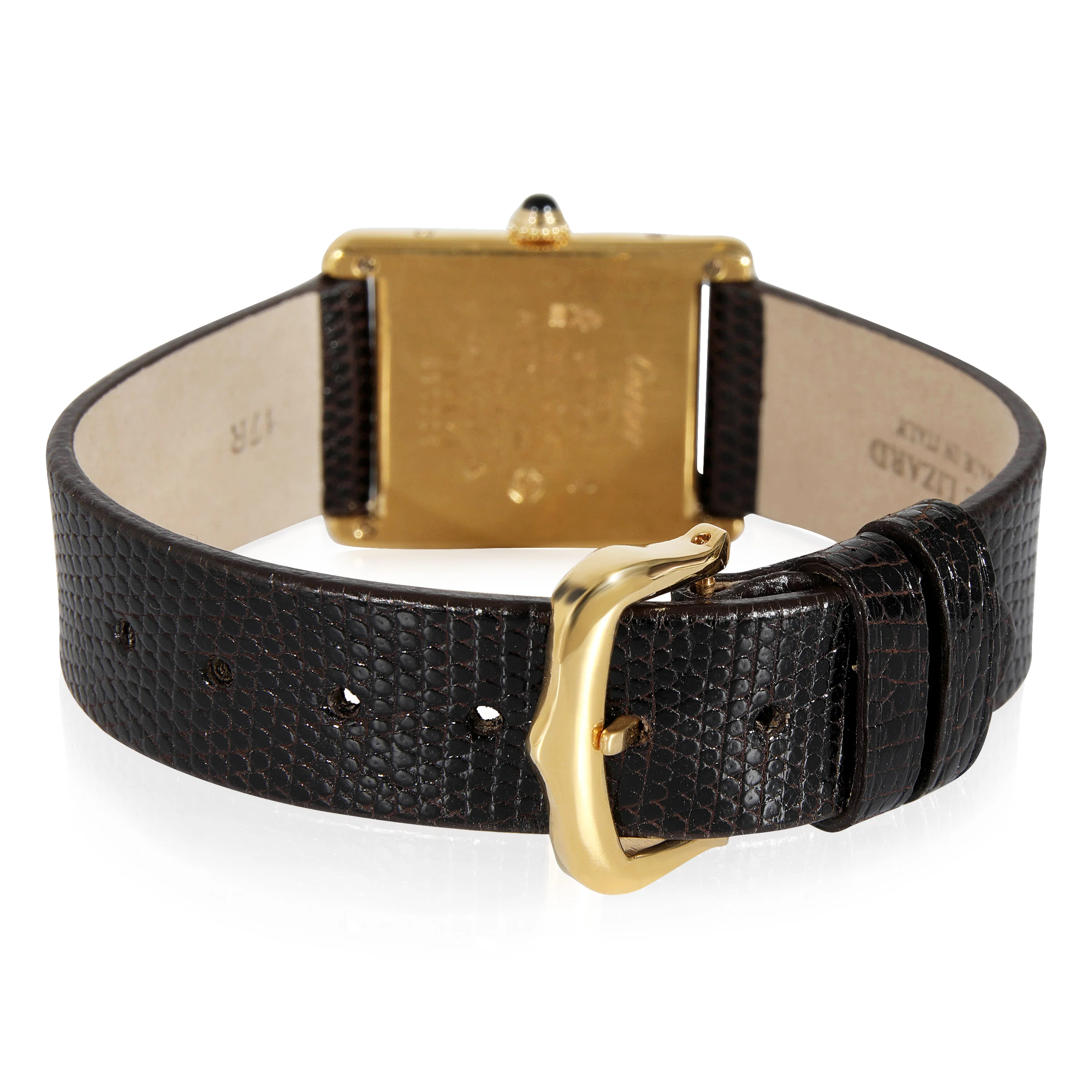 Cartier Le Must de Cartier Tank 590005 Womens Watch in Vermeil - Image 4