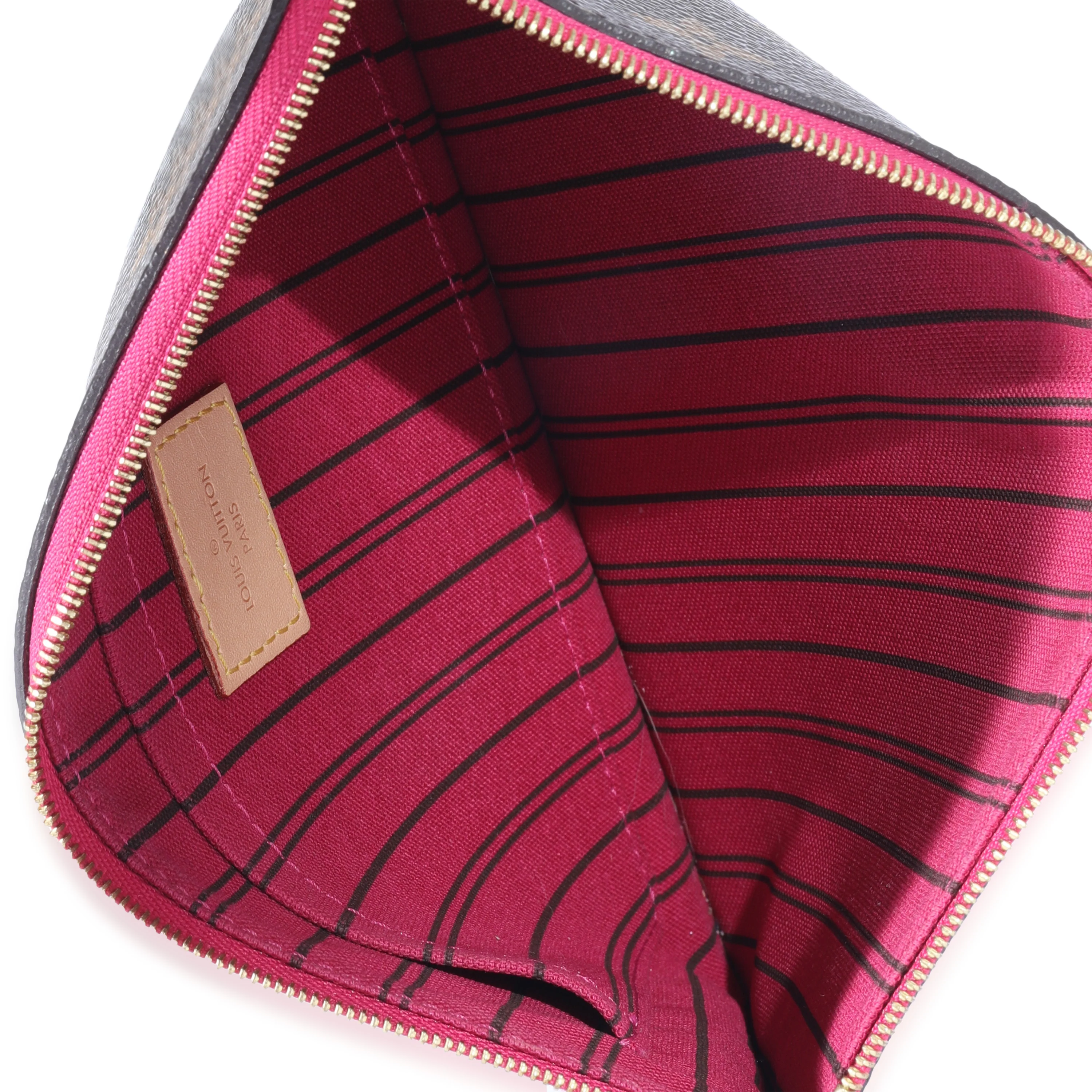 Louis Vuitton Monogram Canvas Pivoine Neverfull Pochette - Image 4