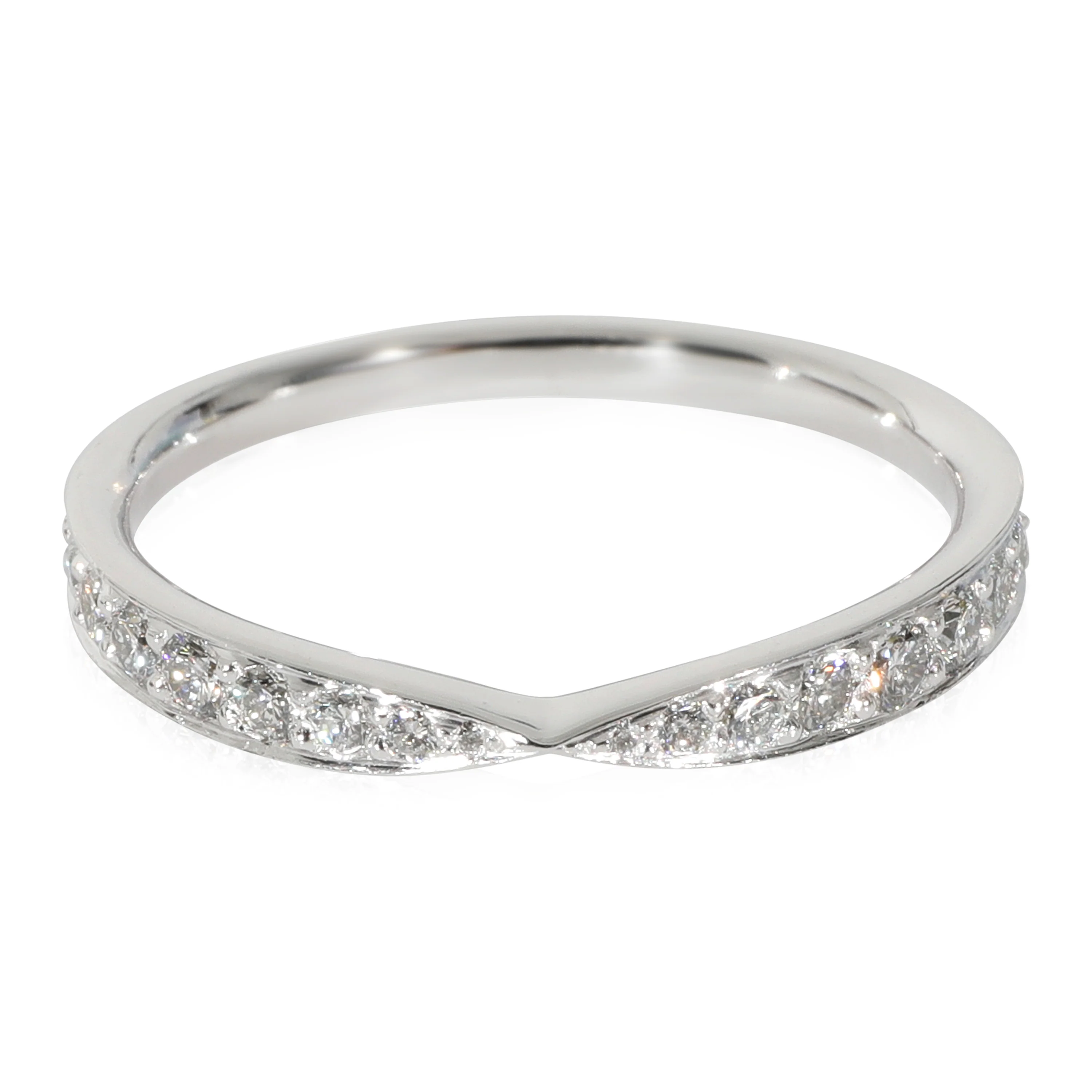 Tiffany & Co. Harmony Diamond Wedding Band in Platinum 0.23 CTW