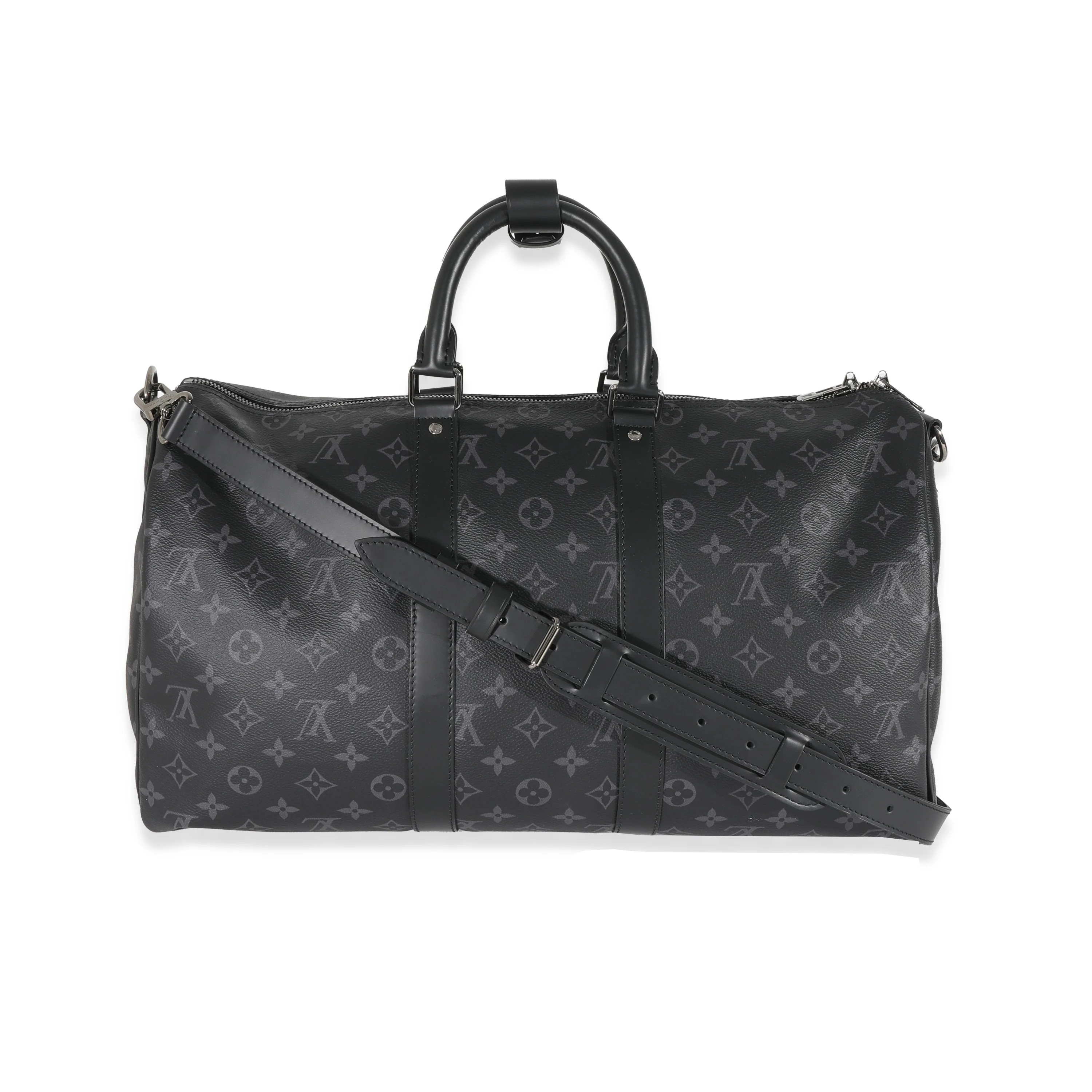 Louis Vuitton Monogram Eclipse Keepall Bandouliere 45 - Image 3