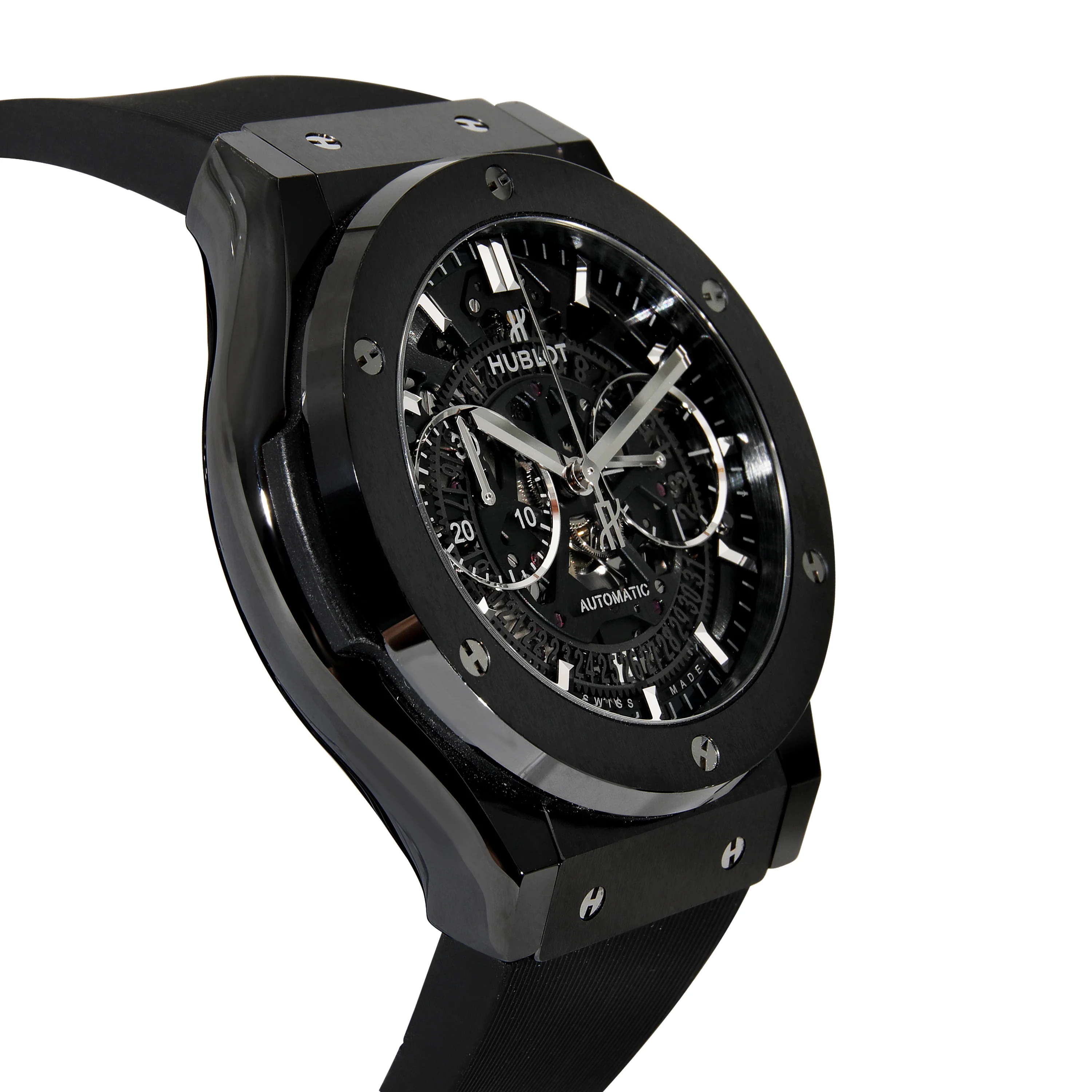 Hublot Classic Fusion Aerofusion Black Magic 525.CM.0170.RX Mens Watch in Cera - Image 2