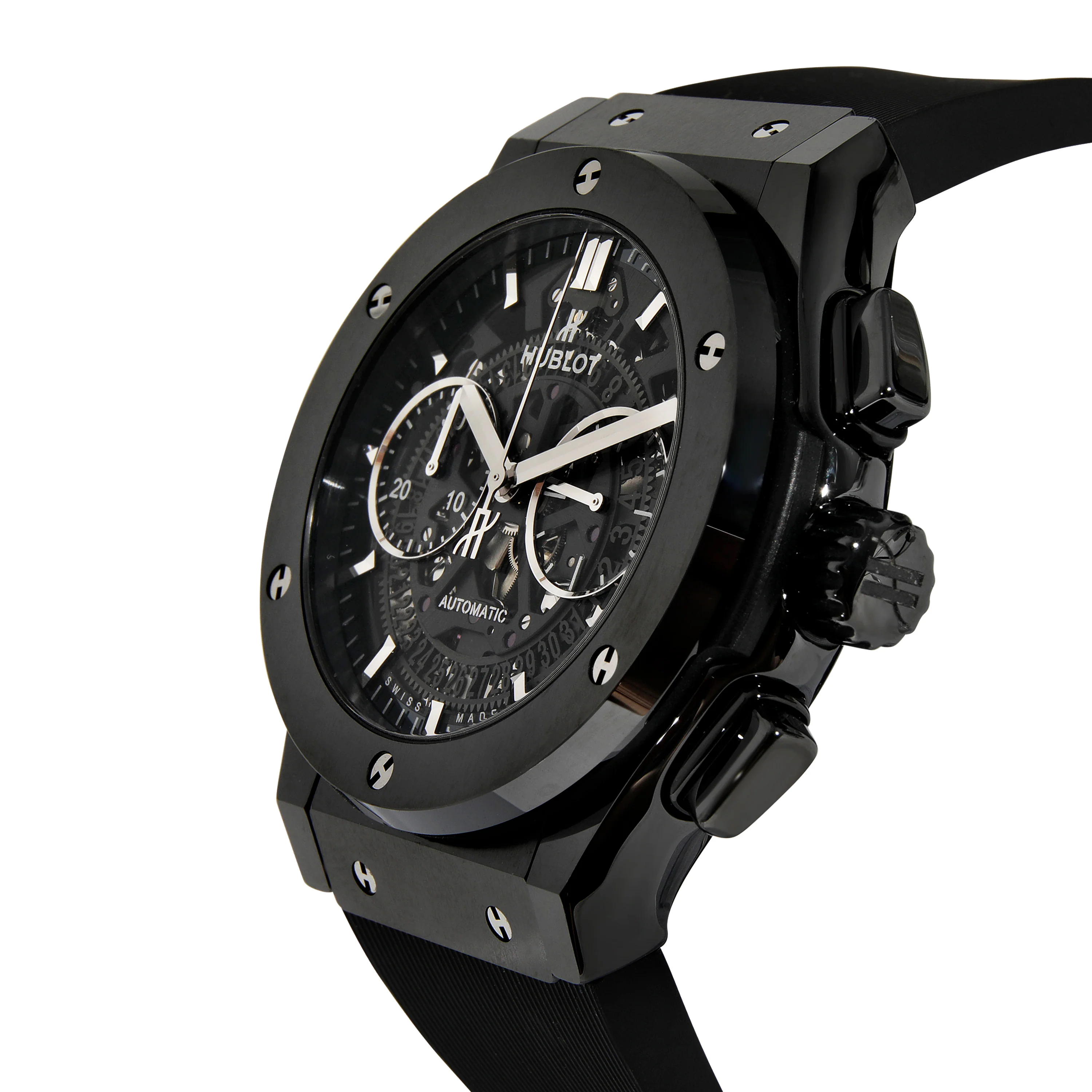 Hublot Classic Fusion Aerofusion Black Magic 525.CM.0170.RX Mens Watch in Cera - Image 3