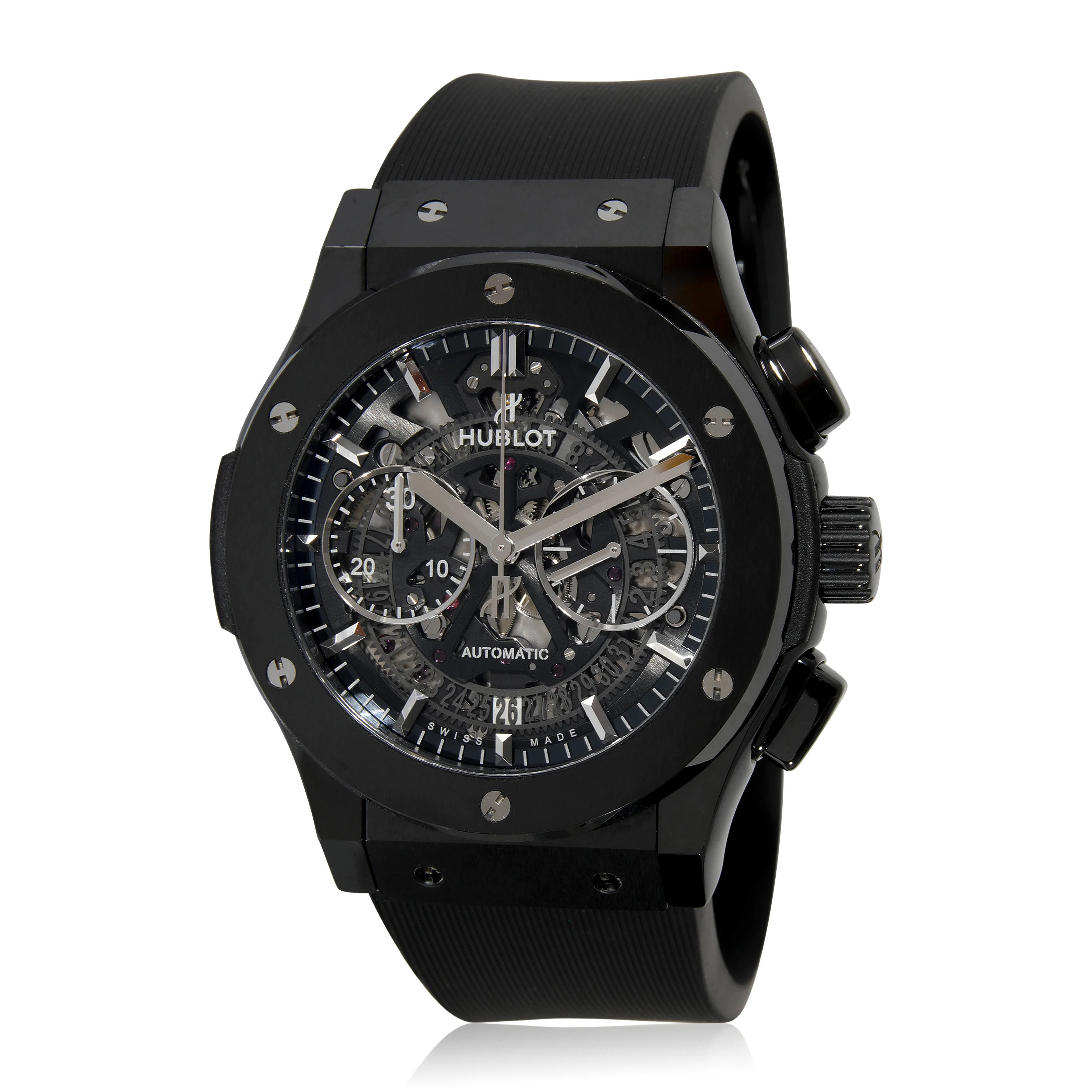 Hublot Classic Fusion Aerofusion Black Magic 525.CM.0170.RX Mens Watch in Cera - Image 5