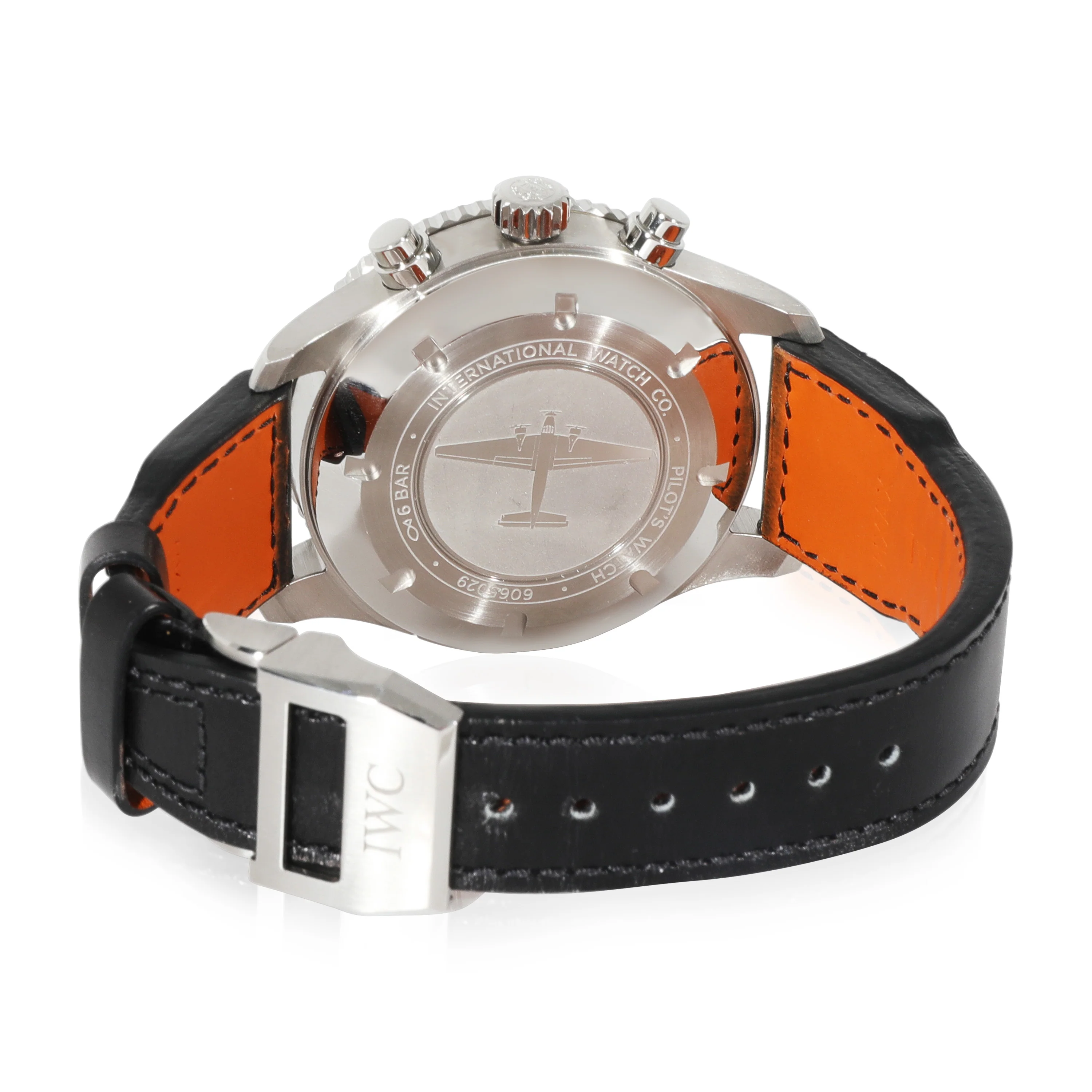 IWC Pilot Timezoner Chrono IW3950-01 Mens Watch in Stainless Steel - Image 4