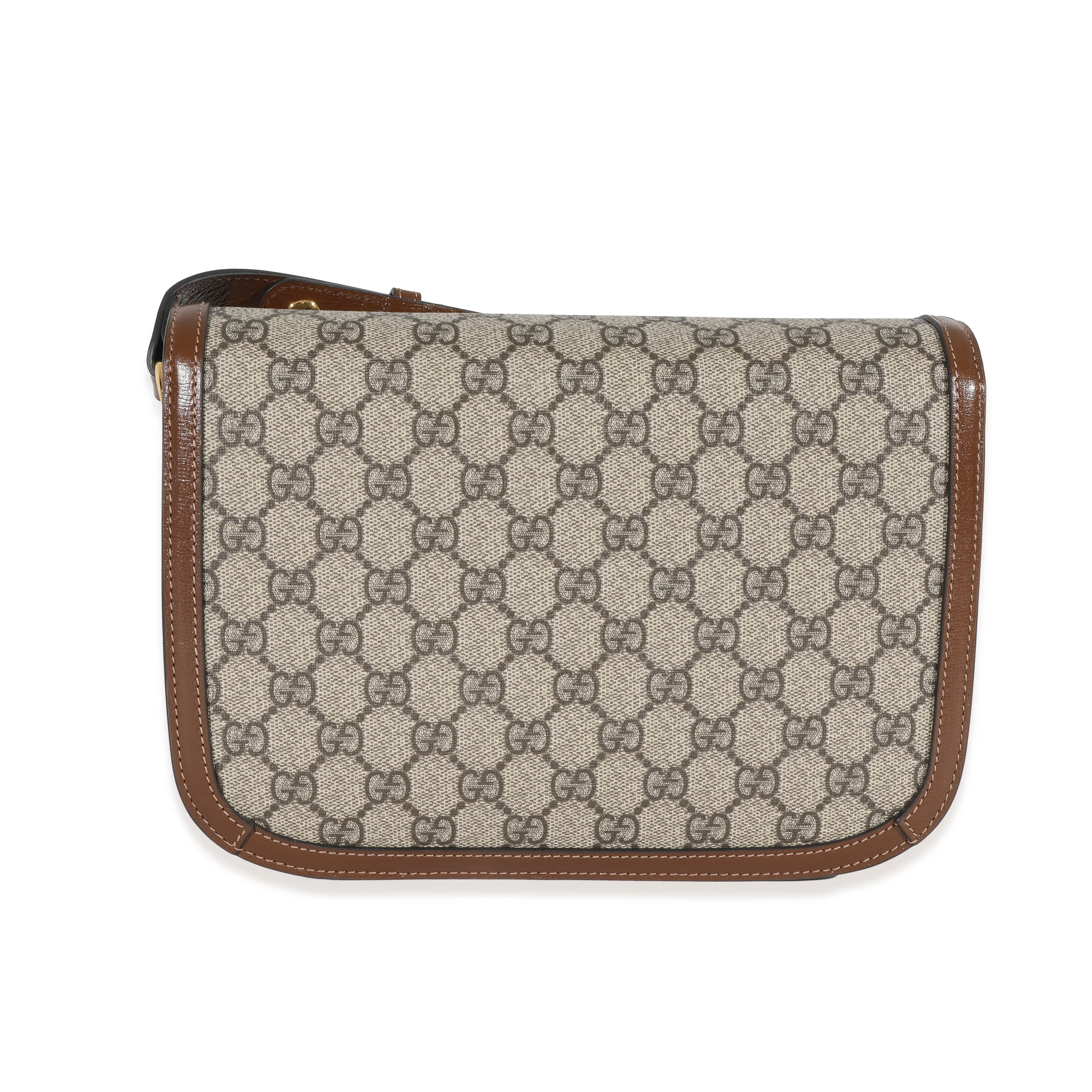 Gucci GG Canvas Horsebit 1955 Shoulder Bag - Image 3