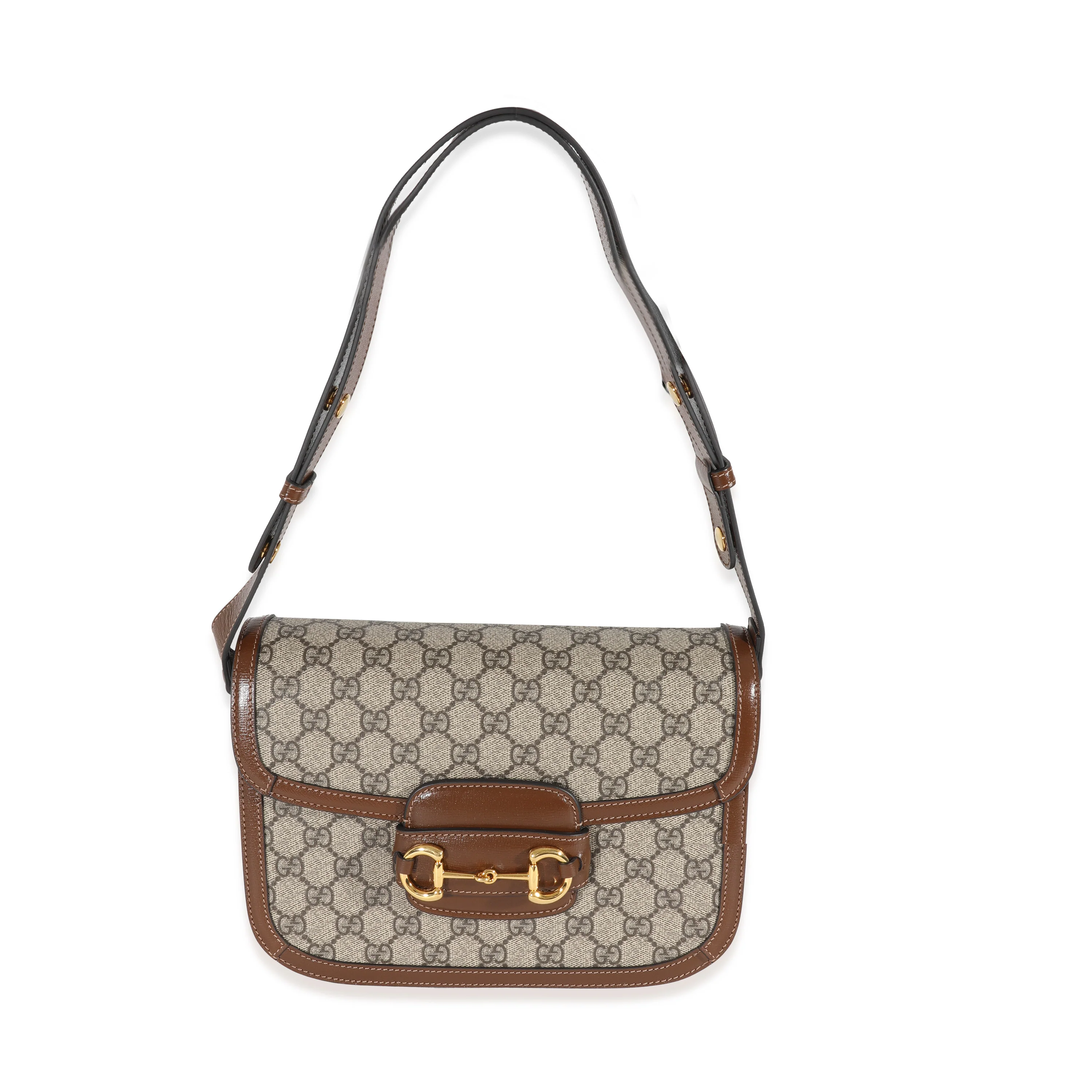 Gucci GG Canvas Horsebit 1955 Shoulder Bag - Image 4