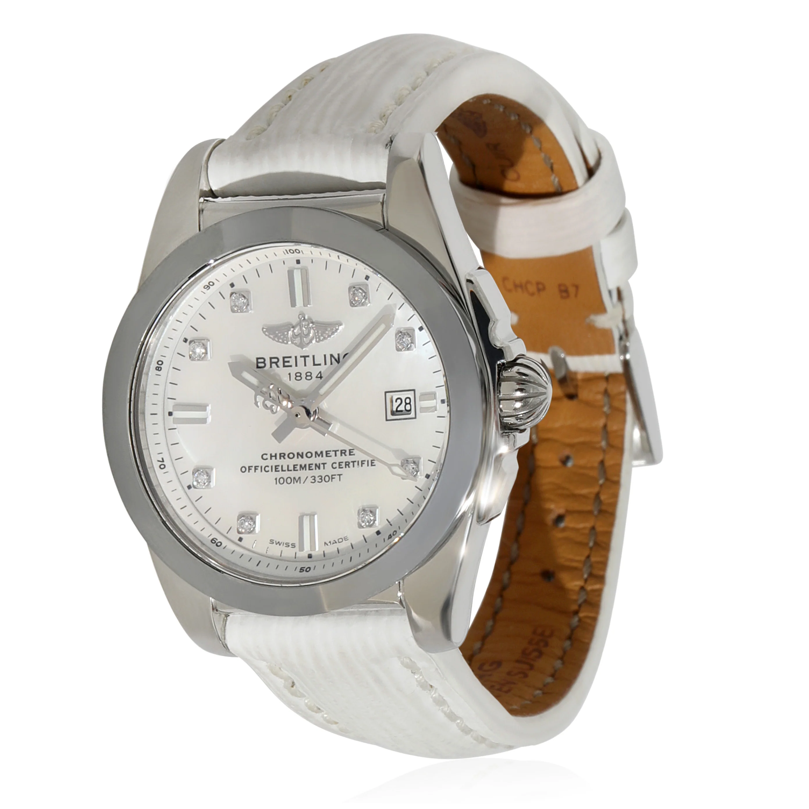 Breitling Galatic 29 W7234812/A785 Womens Watch in Stainless Steel/Tungsten Ca