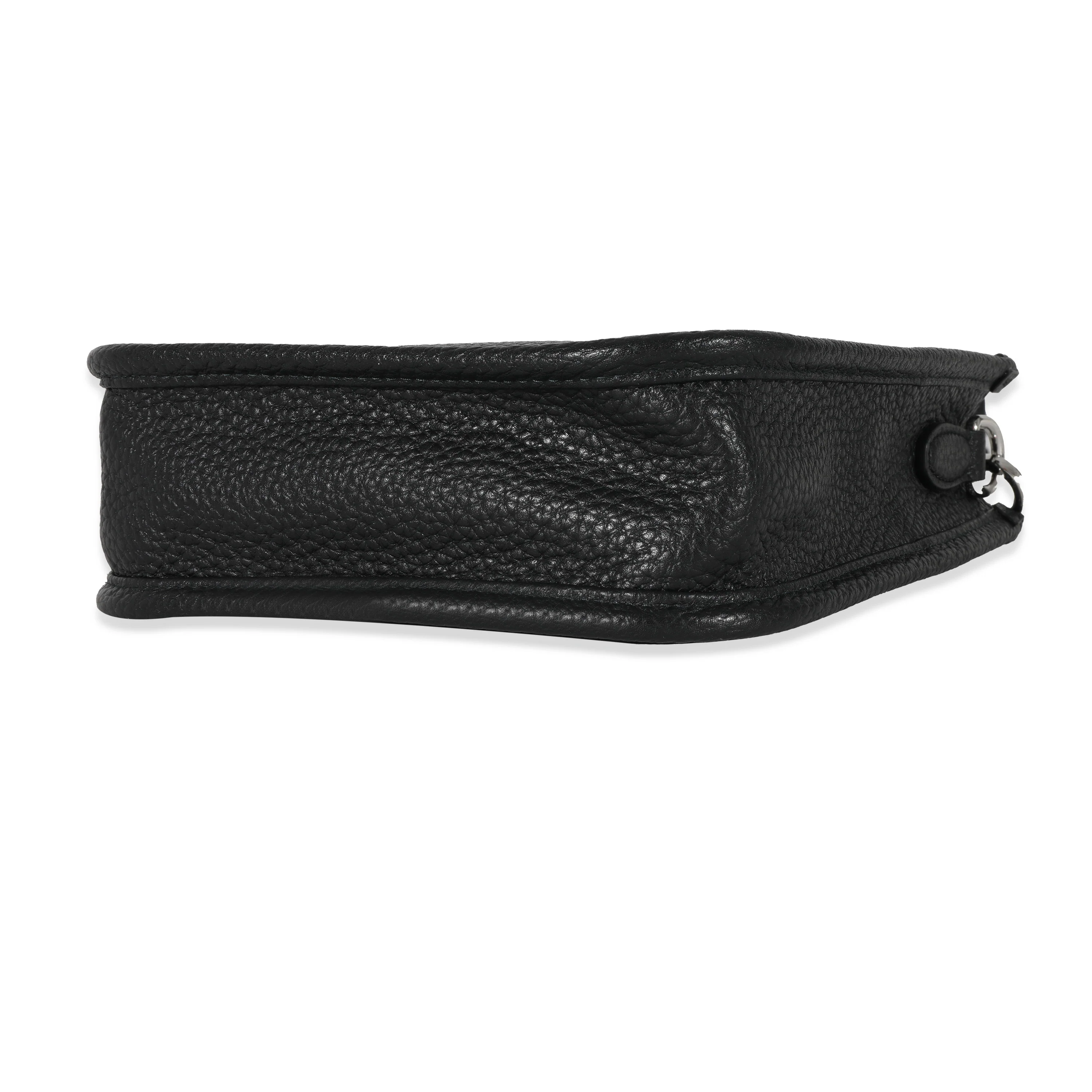 Prada Black Leather Mini Shoulder Bag - Image 7