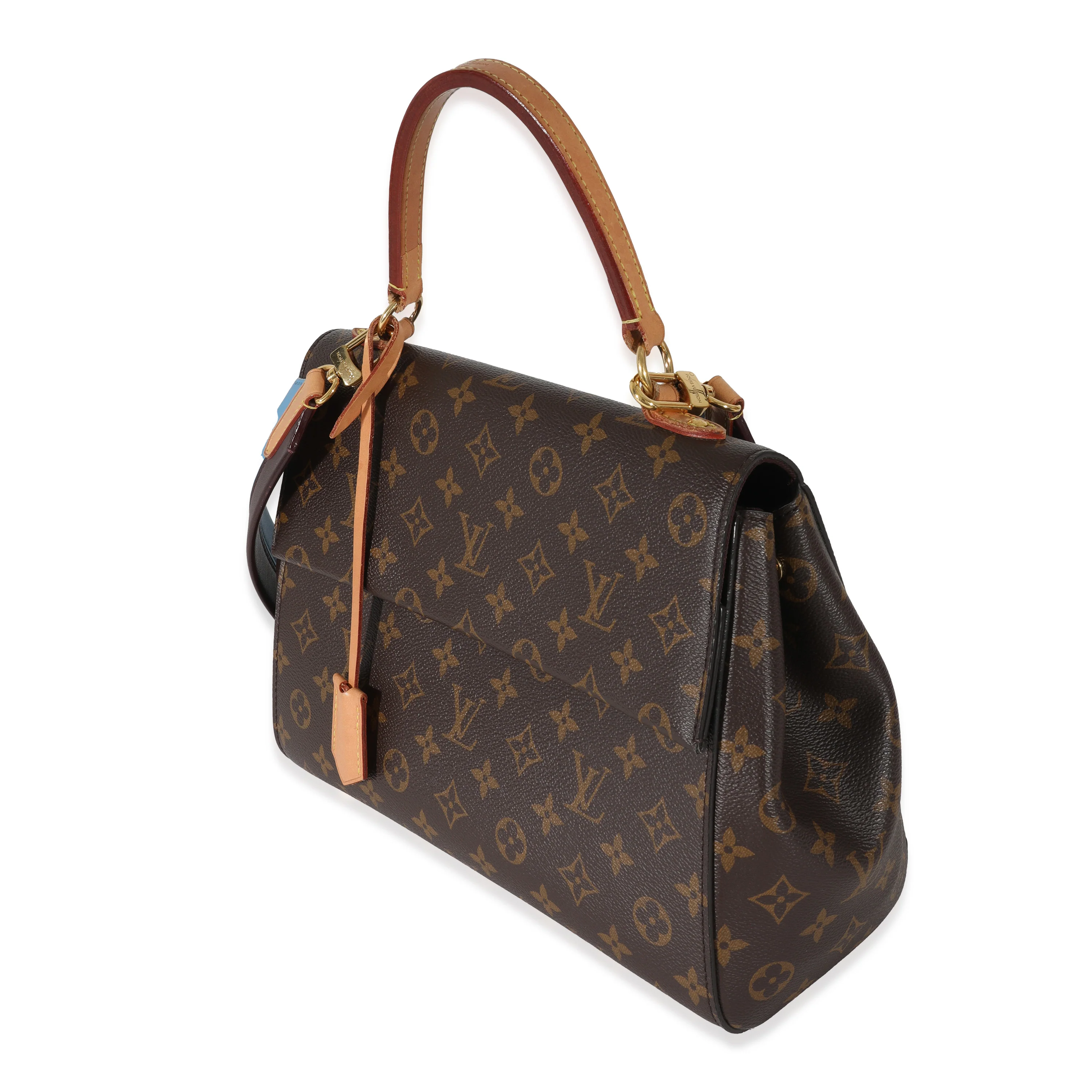 Monogram Canvas Blue Glacial Cluny MM - Image 2