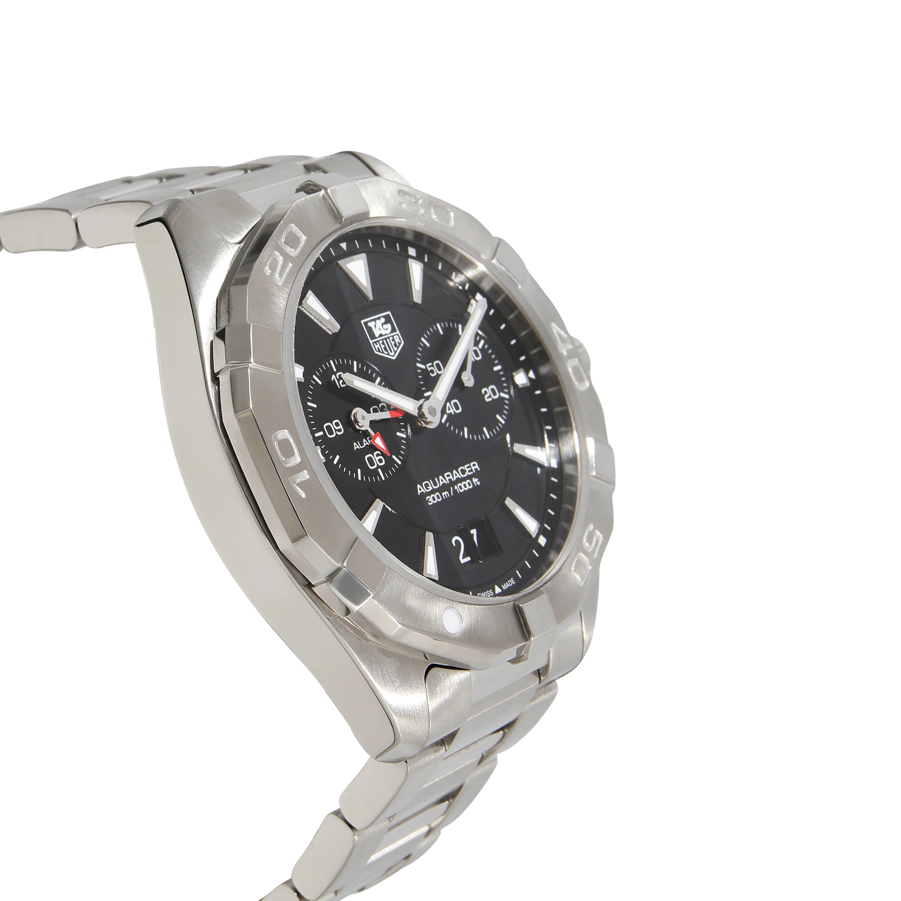 Tag Heuer Aquaracer Alarm WAY111Z.BA0928 Mens Watch in Stainless Steel - Image 2