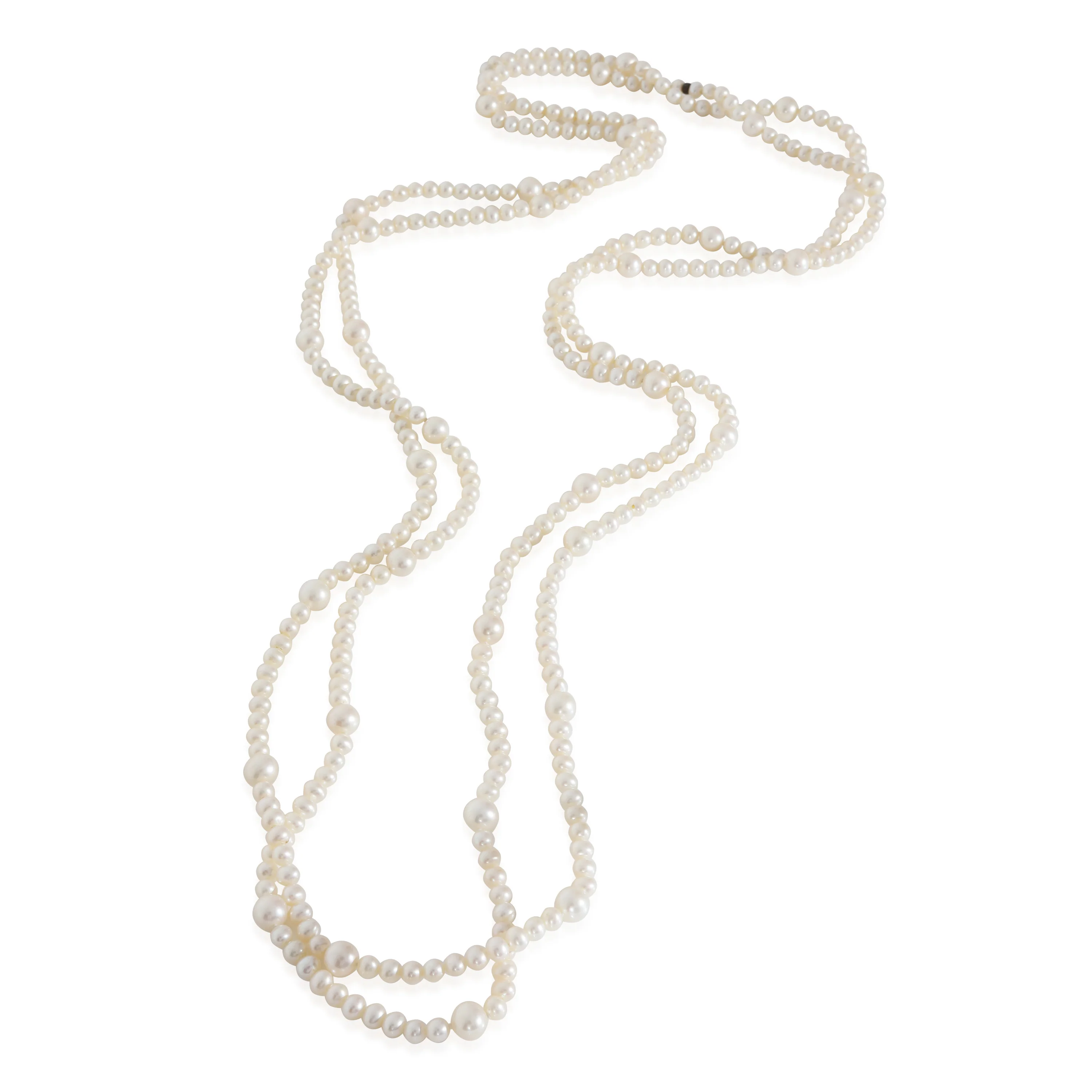 Tiffany & Co. Ziefeld Fresh Water Pearl Fashion Necklace in  Sterling Silver - Image 2