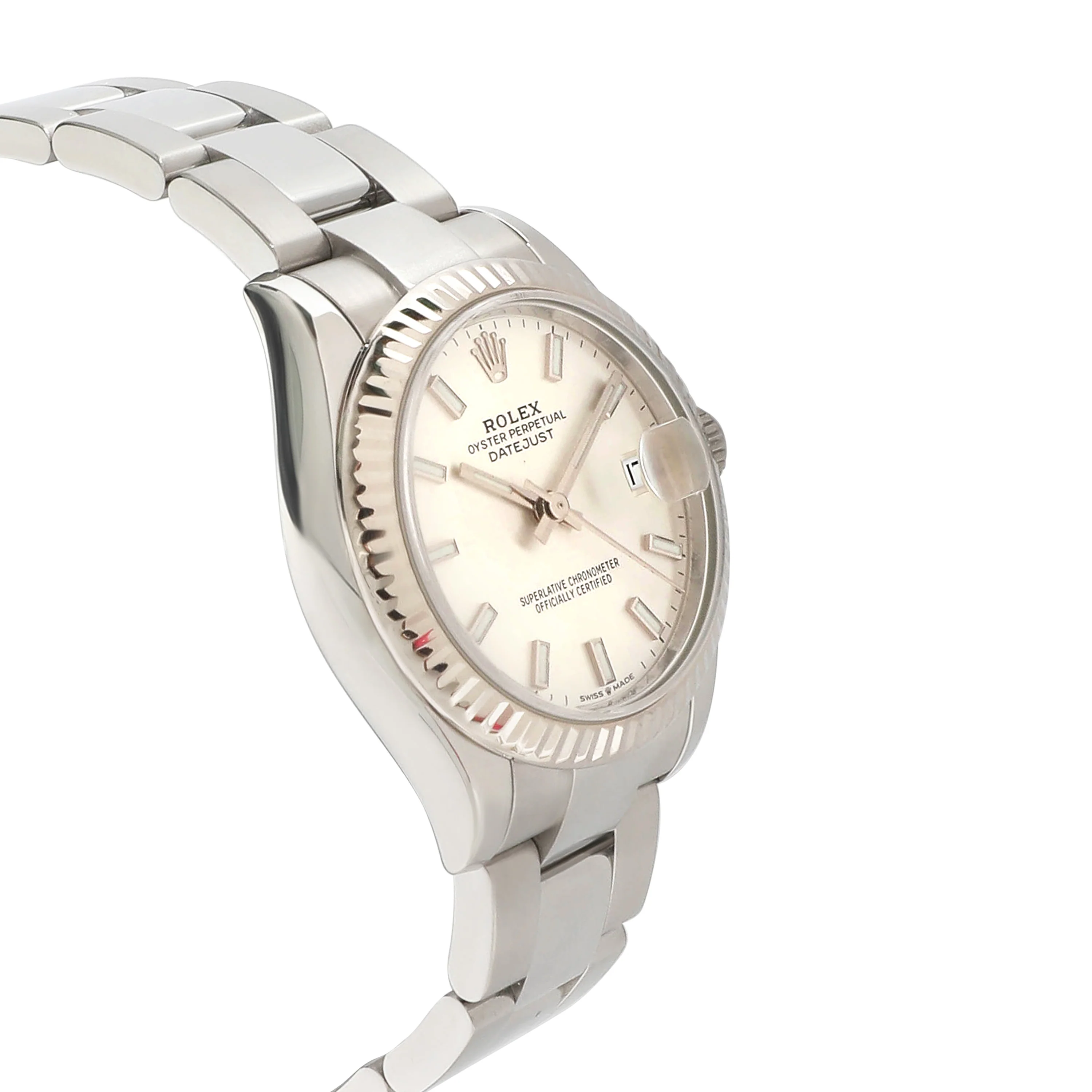 Datejust 278274 Unisex Watch in 18kt Stainless Steel/White Gold - Image 3