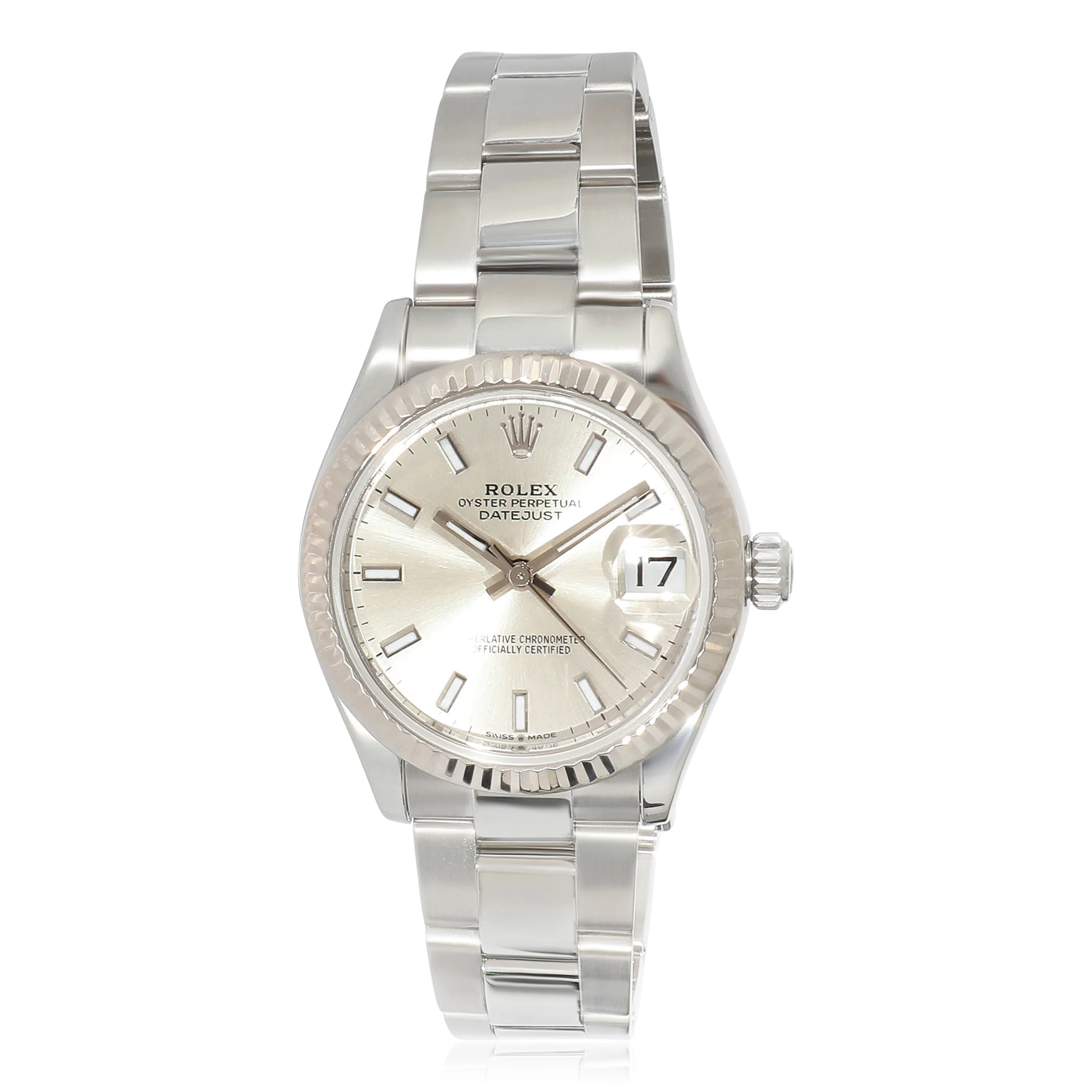 Datejust 278274 Unisex Watch in 18kt Stainless Steel/White Gold - Image 6