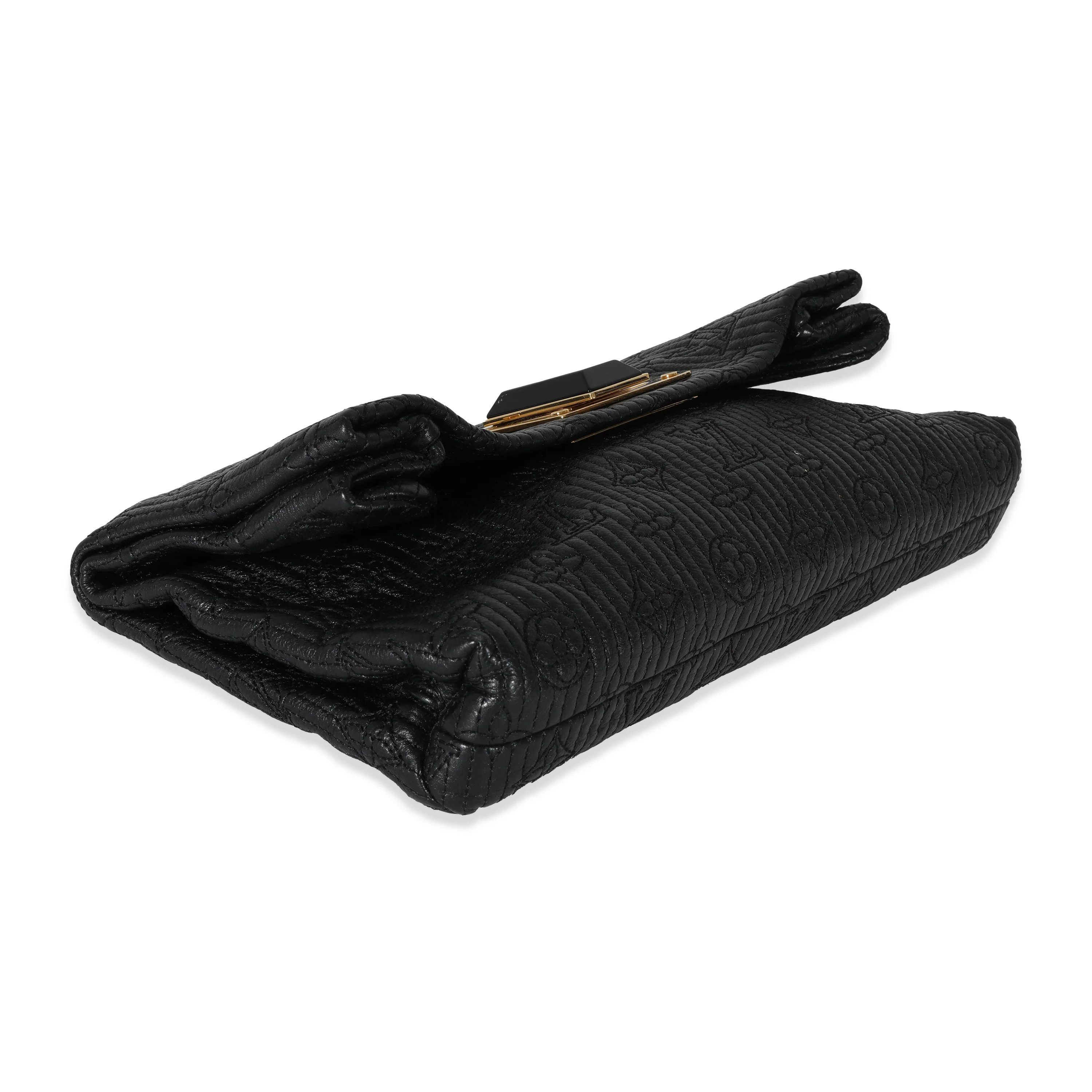 Louis Vuitton Black Monogram Limelight Altair Clutch - Image 5