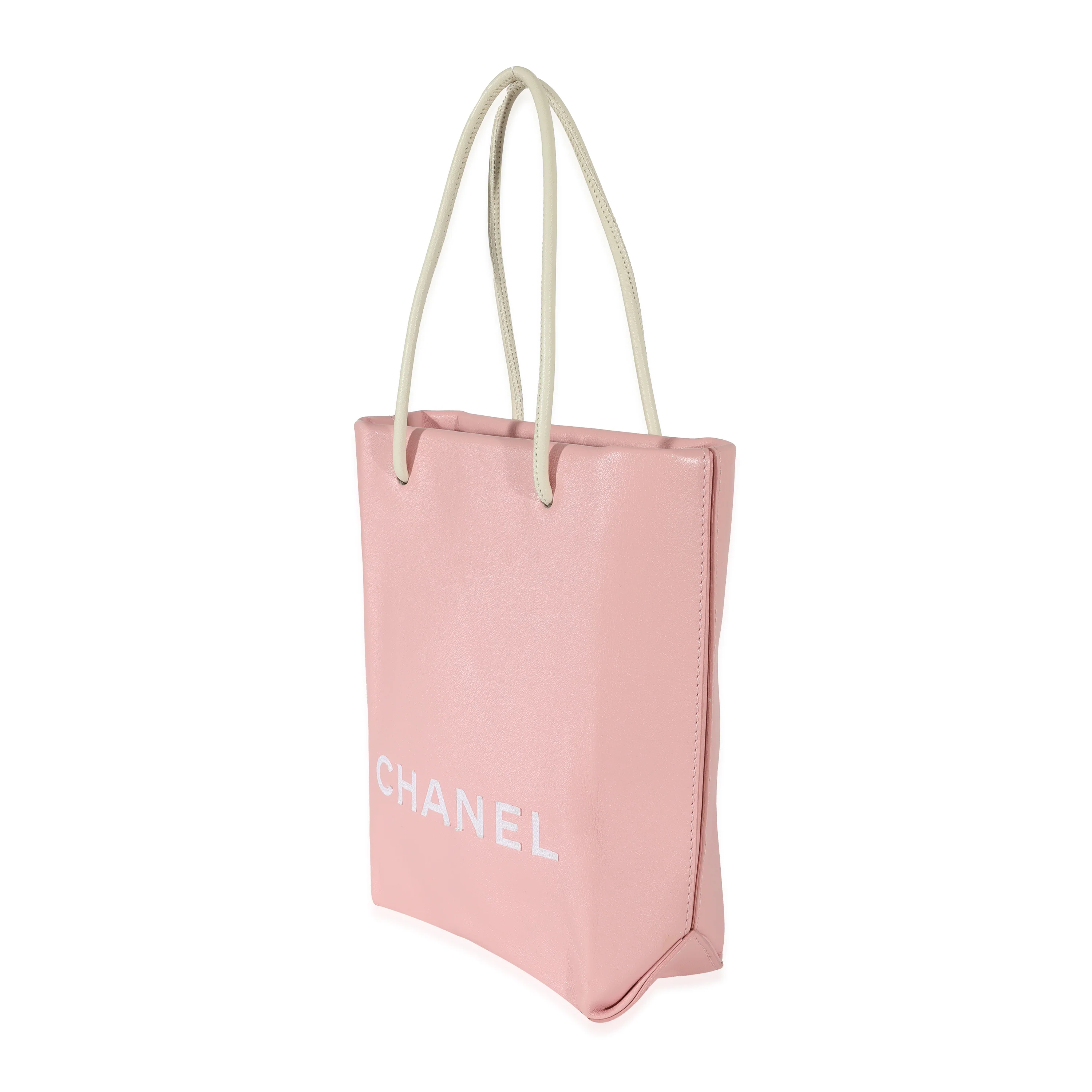 Chanel Pink Calfskin Essential Tote - Image 2