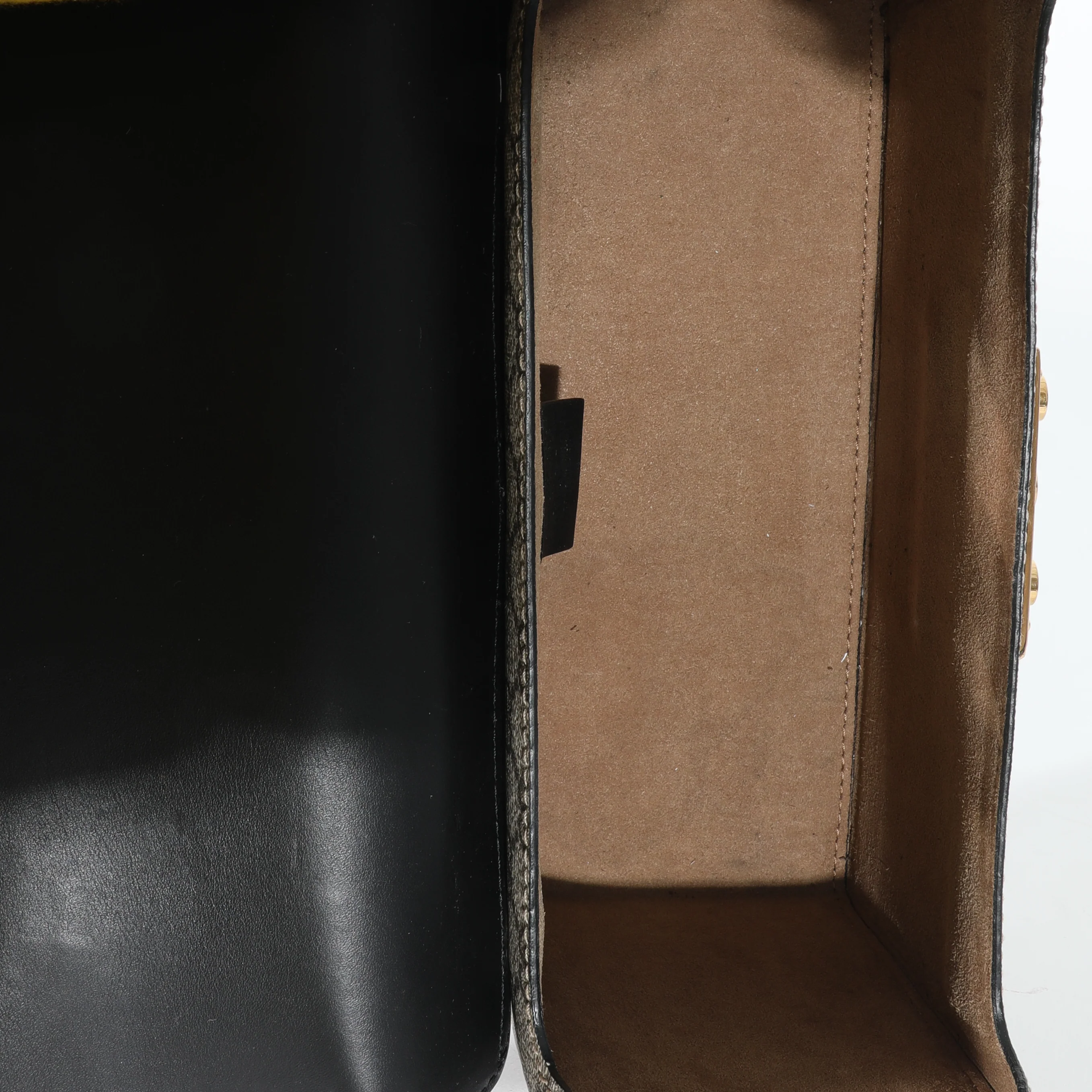 Gucci GG Supreme Bamboo Padlock Bag - Image 8