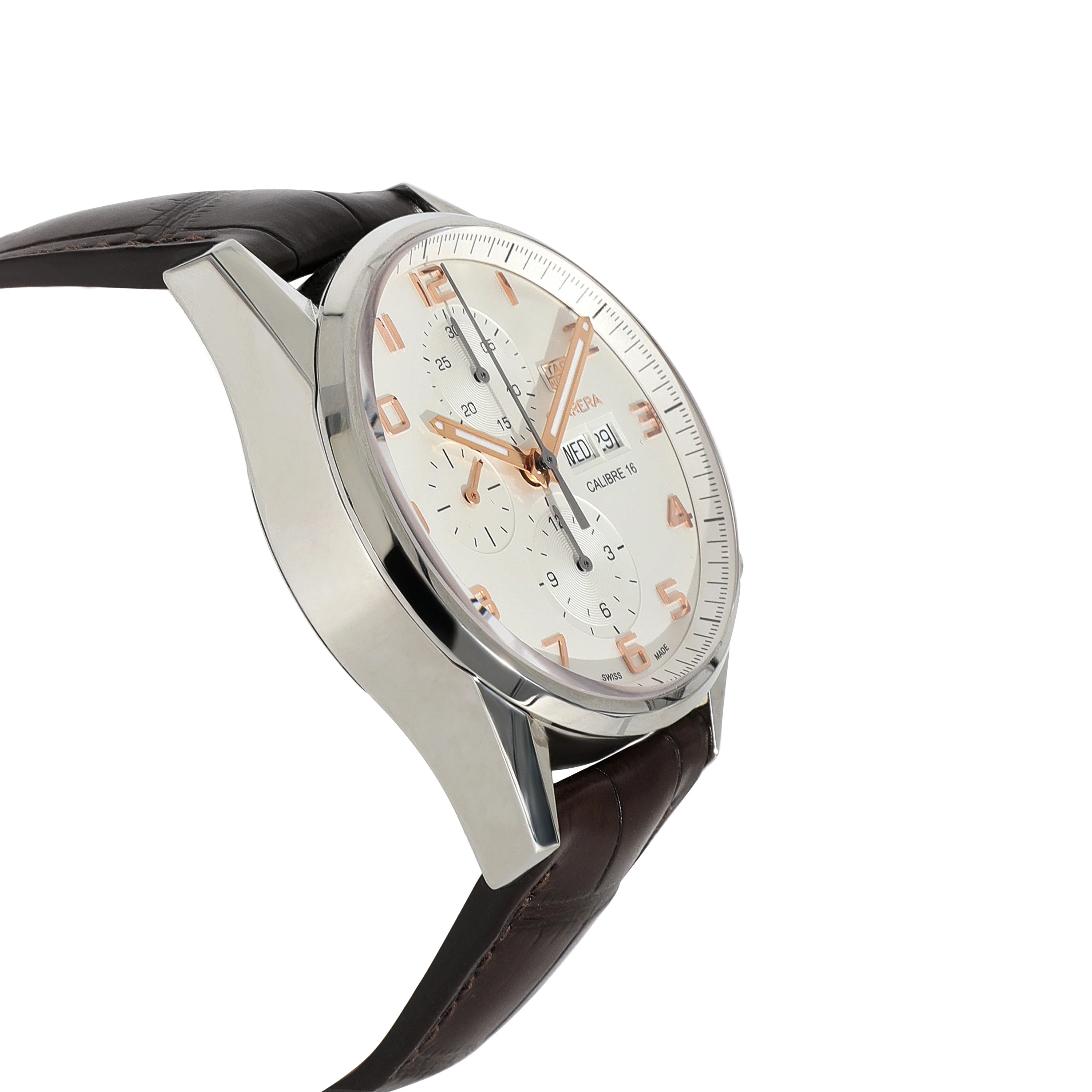 Tag Heuer Carrera Calibre 16 CV2A1AC.FC6380 Mens Watch in Stainless Steel - Image 2